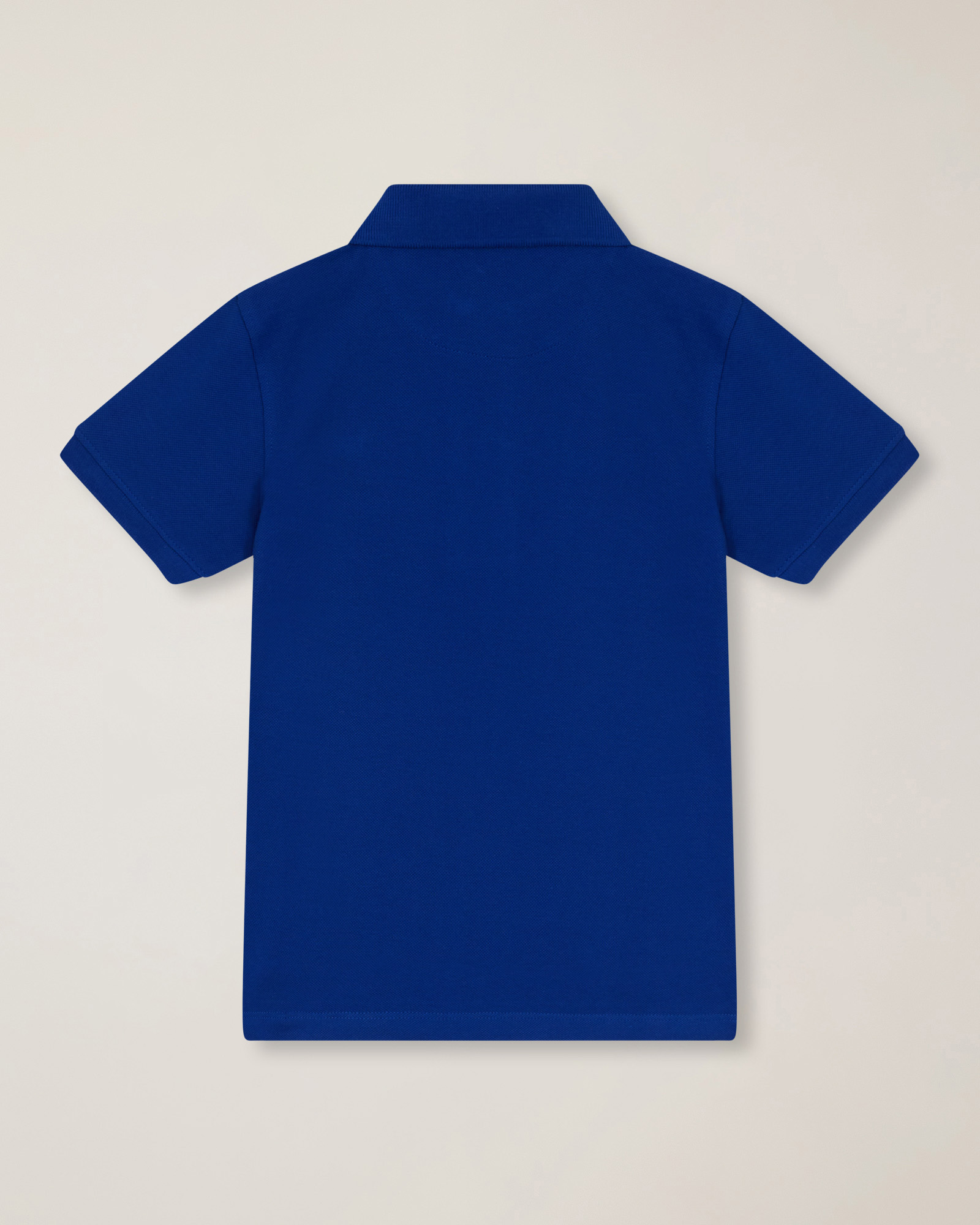 Piquet polo shirt with logo embroidery, Electric Blue, large image number 1