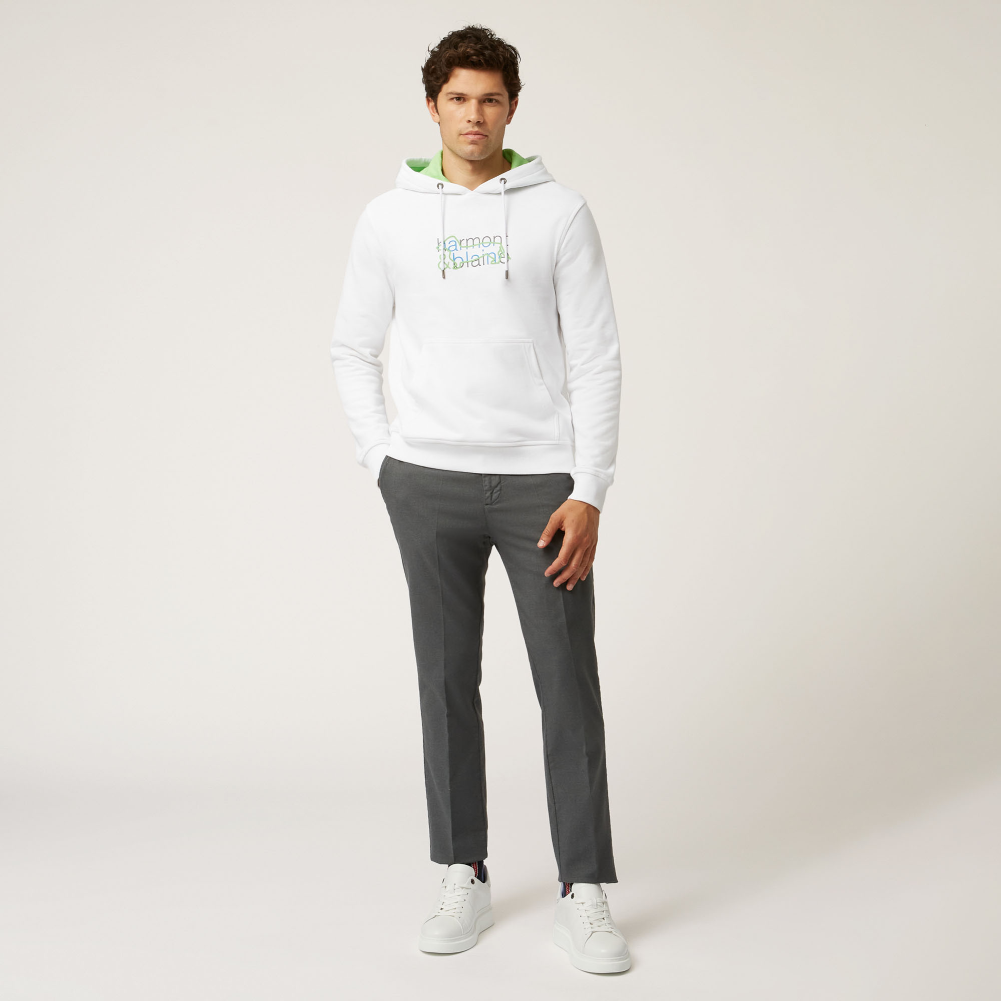 Pantalone Jogger Ski Lounge, Grigio, large image number 3