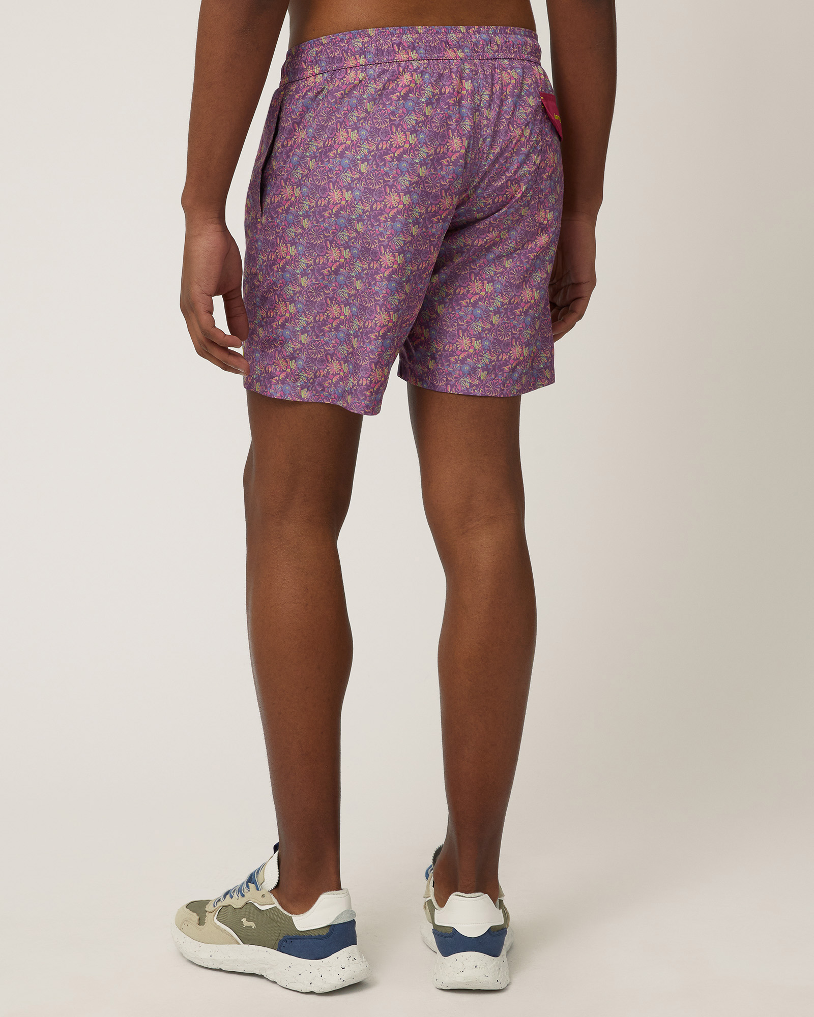 Floral Print Swim Shorts