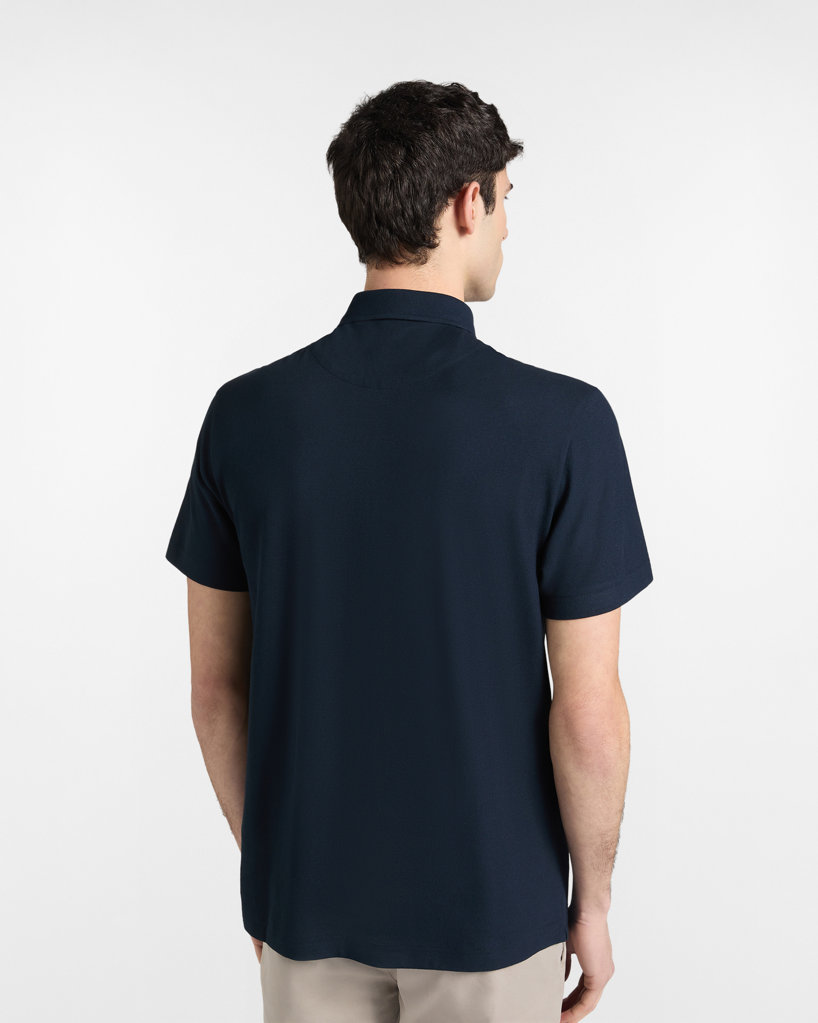 Polo B&aacute;sico, Azul, large image number 1