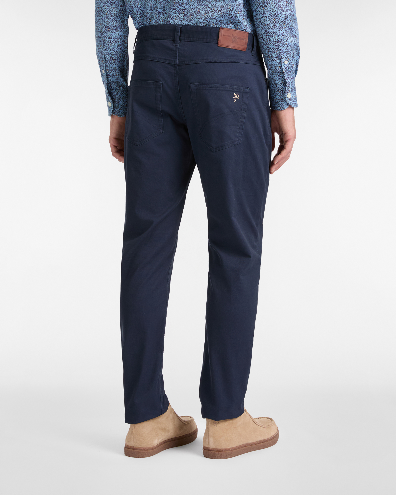 Pantaloni Cinque Tasche Narrow Fit, Blu Scuro, large image number 1