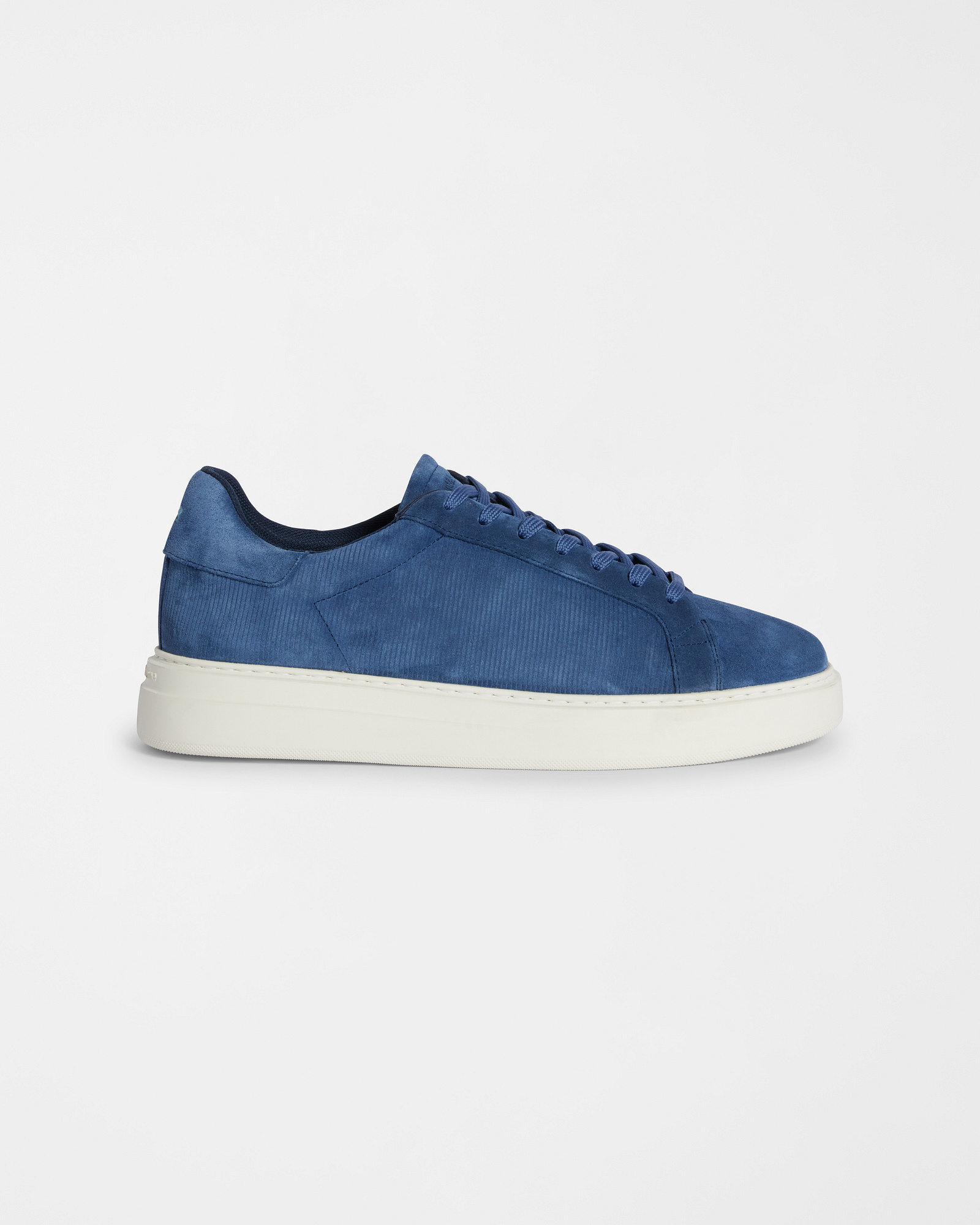 Suede sneakers, Bluette, large