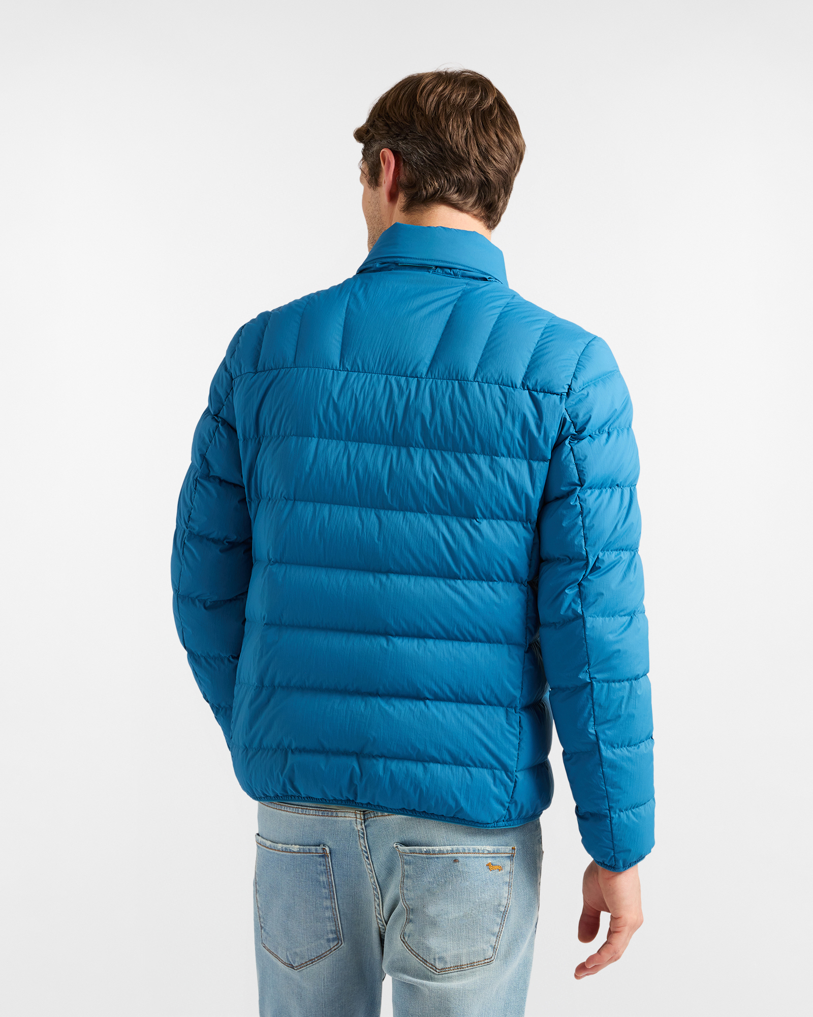 Ultralight down jacket, Light Blue, large image number 1
