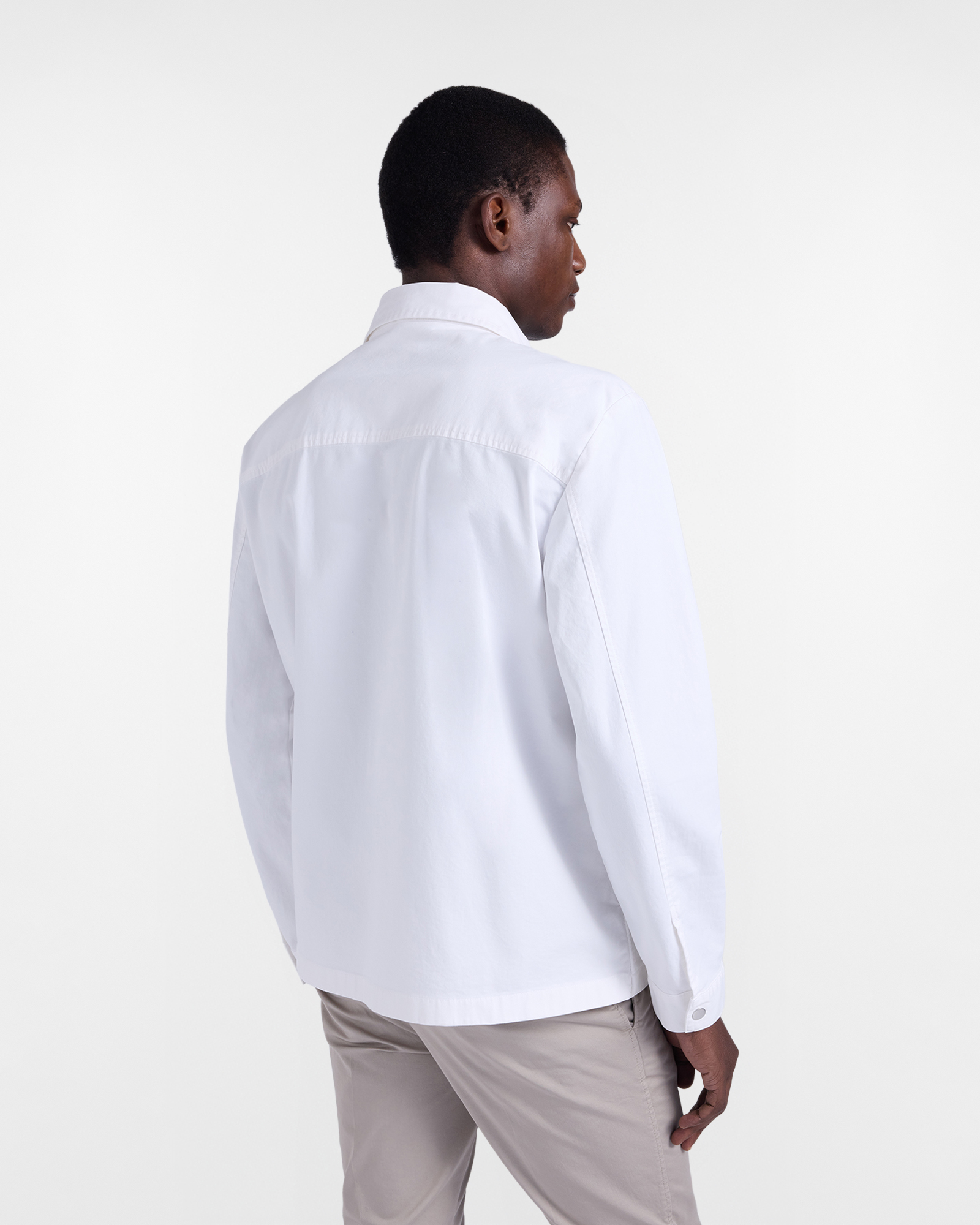 Overshirt Garment dye with pockets