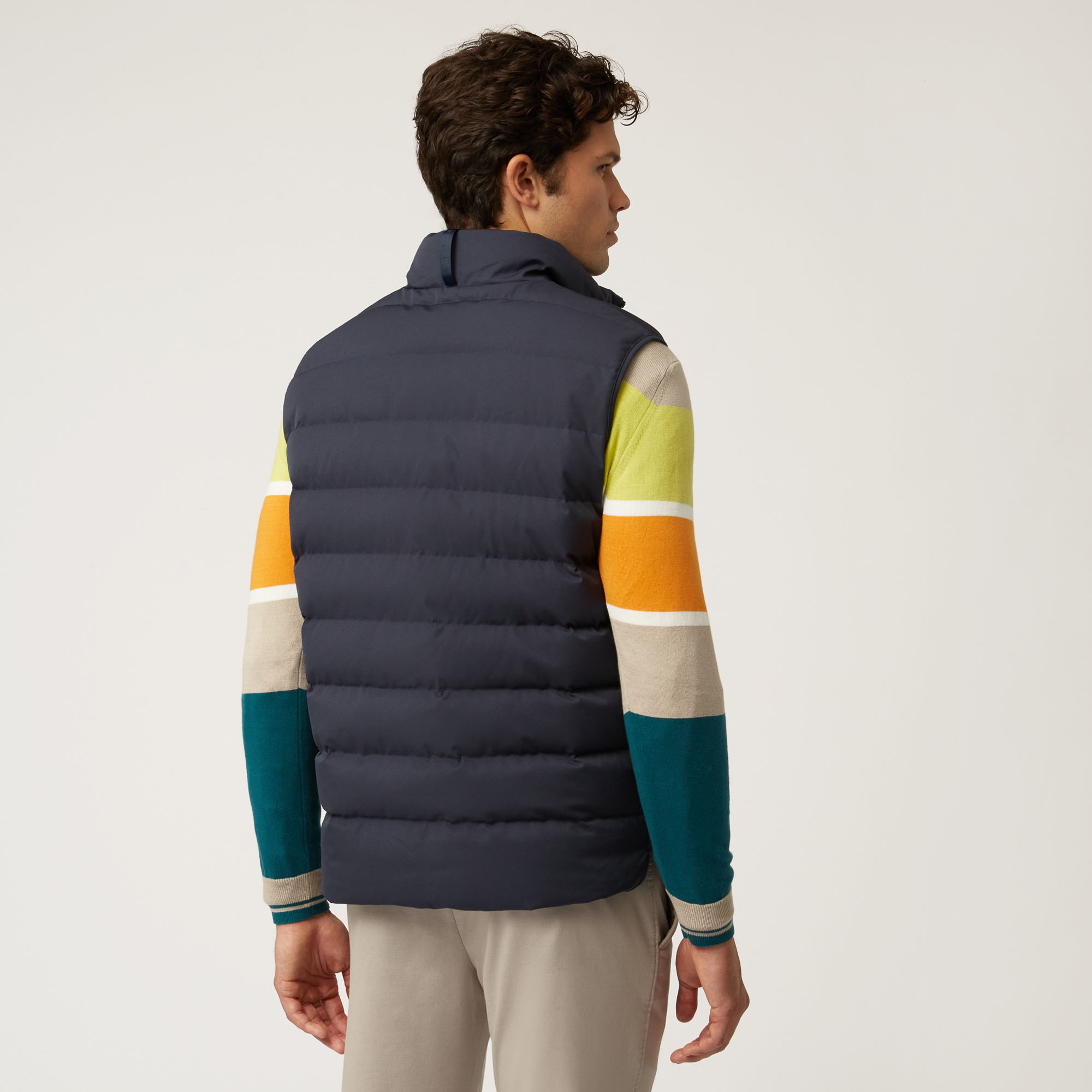 Art Academy Reversible Padded Vest, Green, large