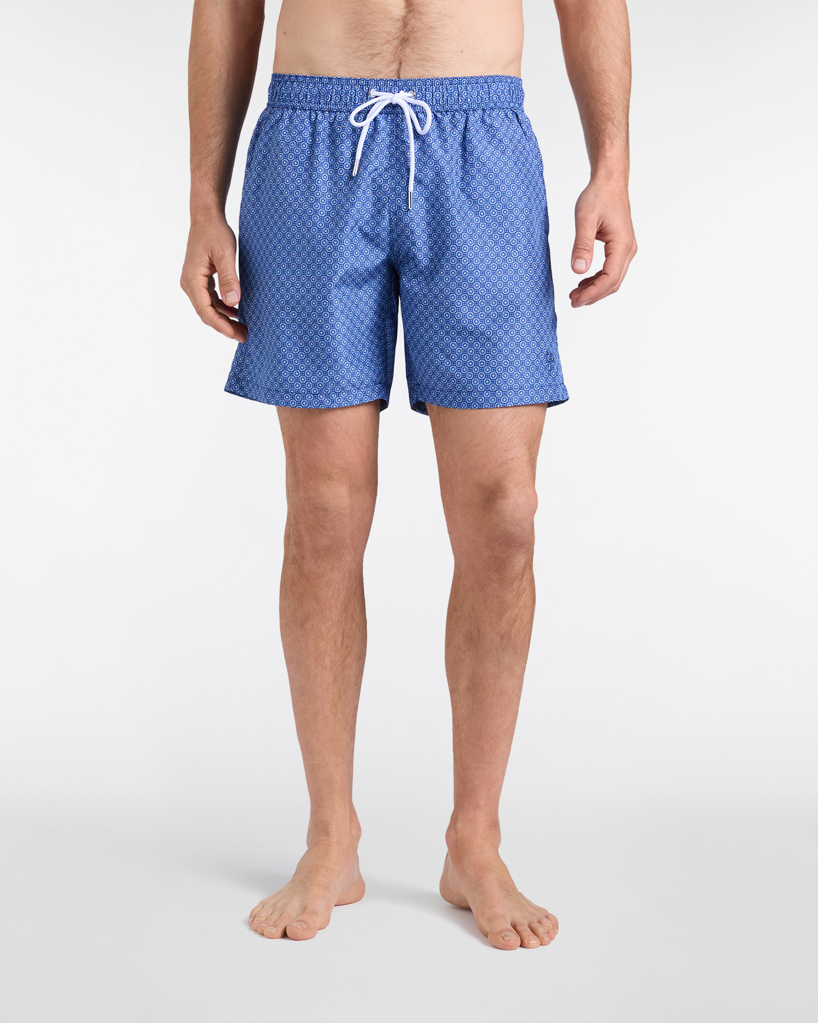 Costume boxer mare uomo microfantasia