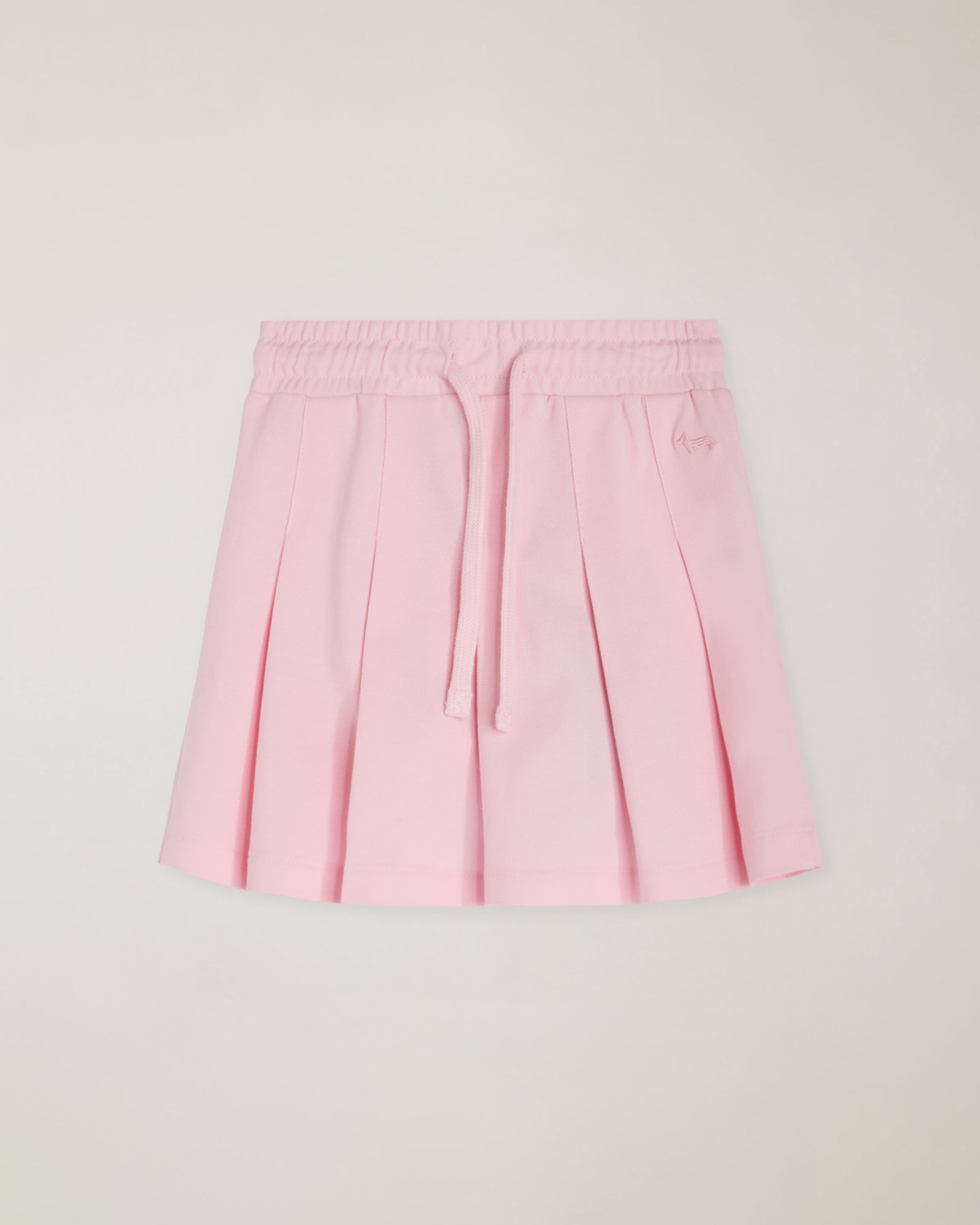 Gonna piquet con ricamo logo, Rosa, Taglia: 12M