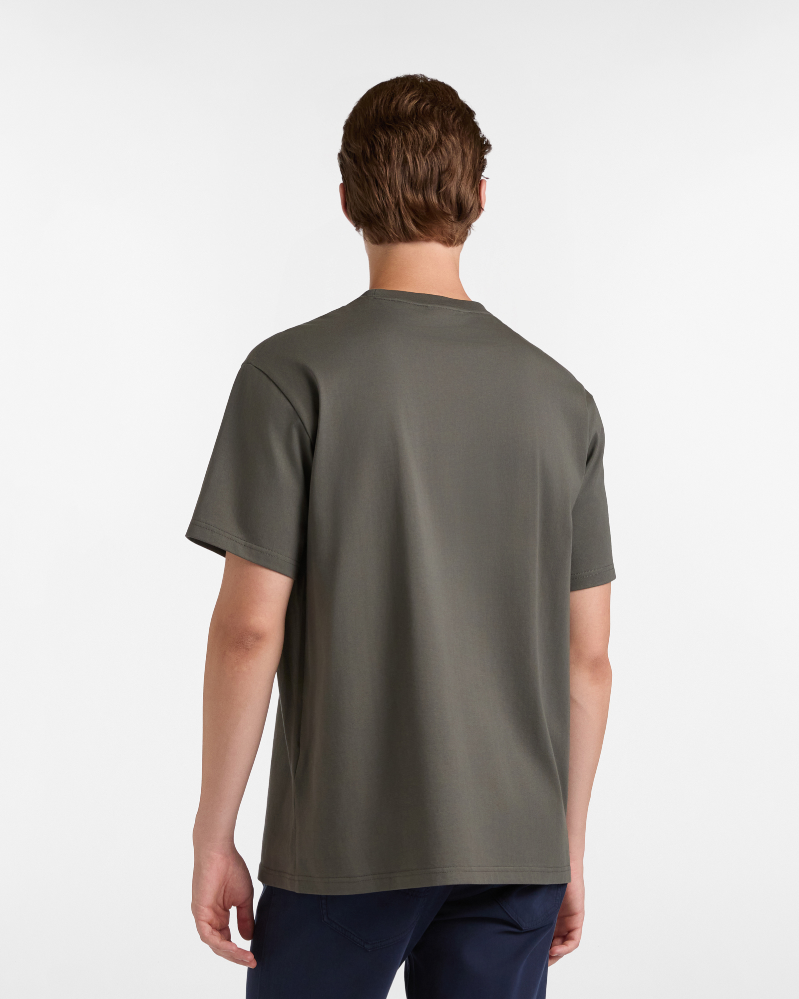 Relaxed Fit Cotton T-Shirt, Green, large image number 1