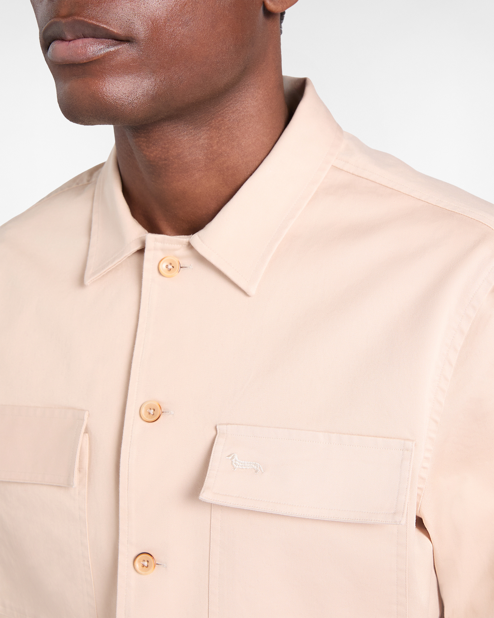 Overshirt mit gro&szlig;en Taschen