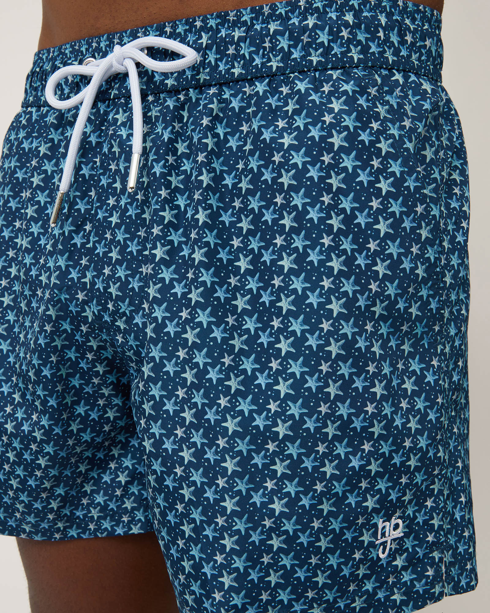 Starfish Swim Shorts, Dark Blue, large image number 2