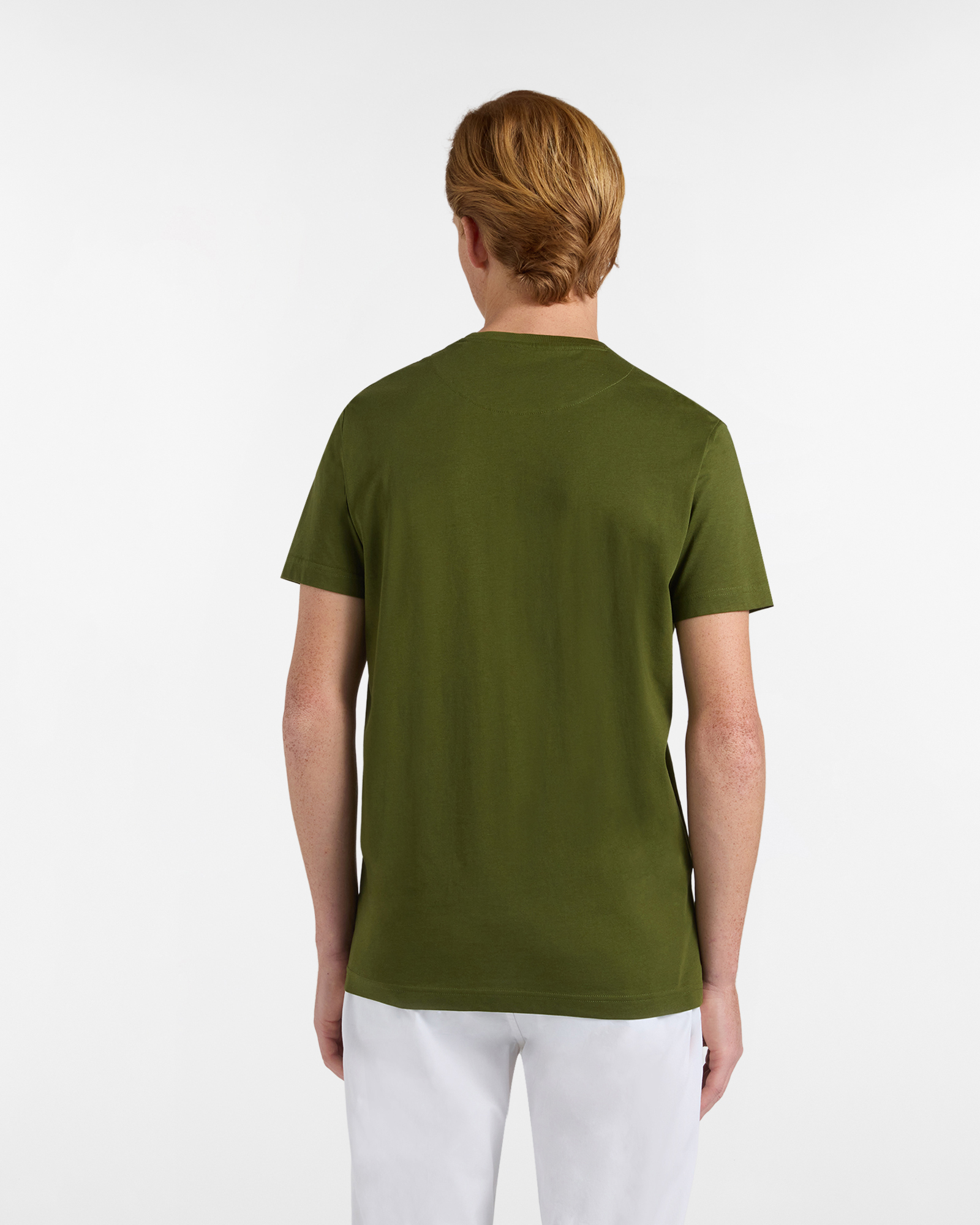 T‑shirt Uomo Basic Narrow Fit, Verde militare, large image number 1