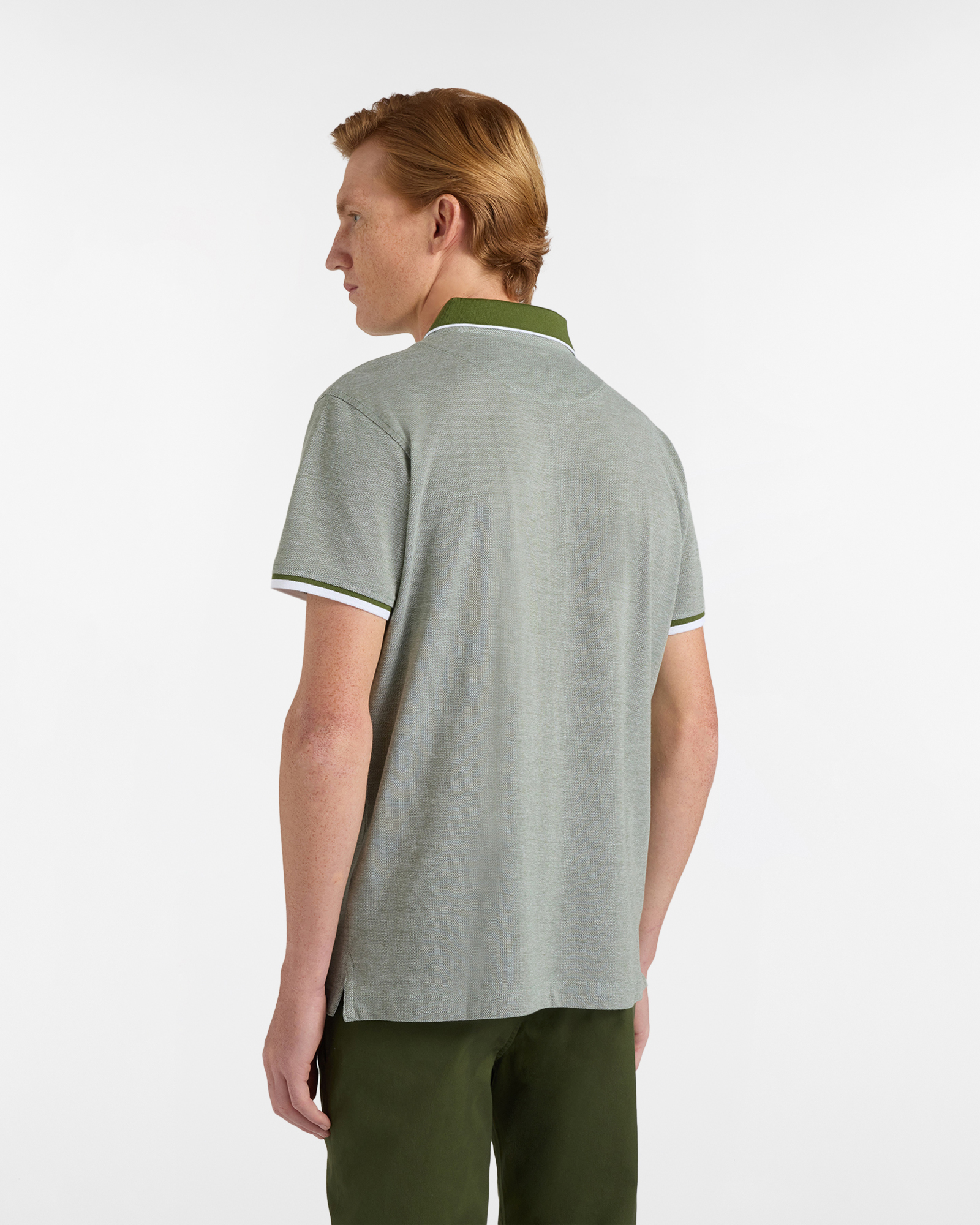 Polo uomo regular fit dettagli a contrasto