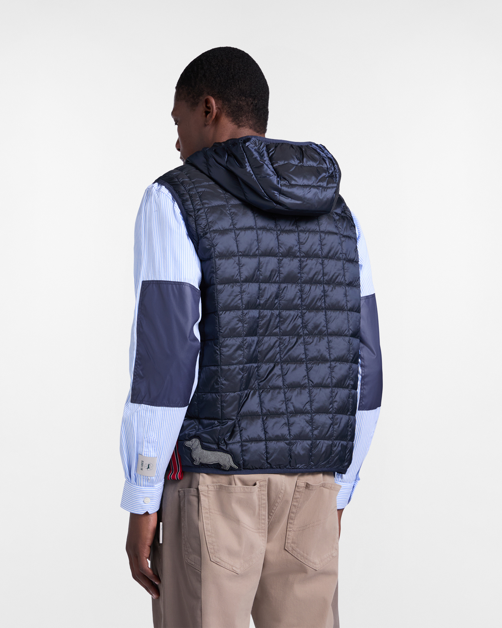 Men's Re-Loved Puffed Shirt vest with sleeves