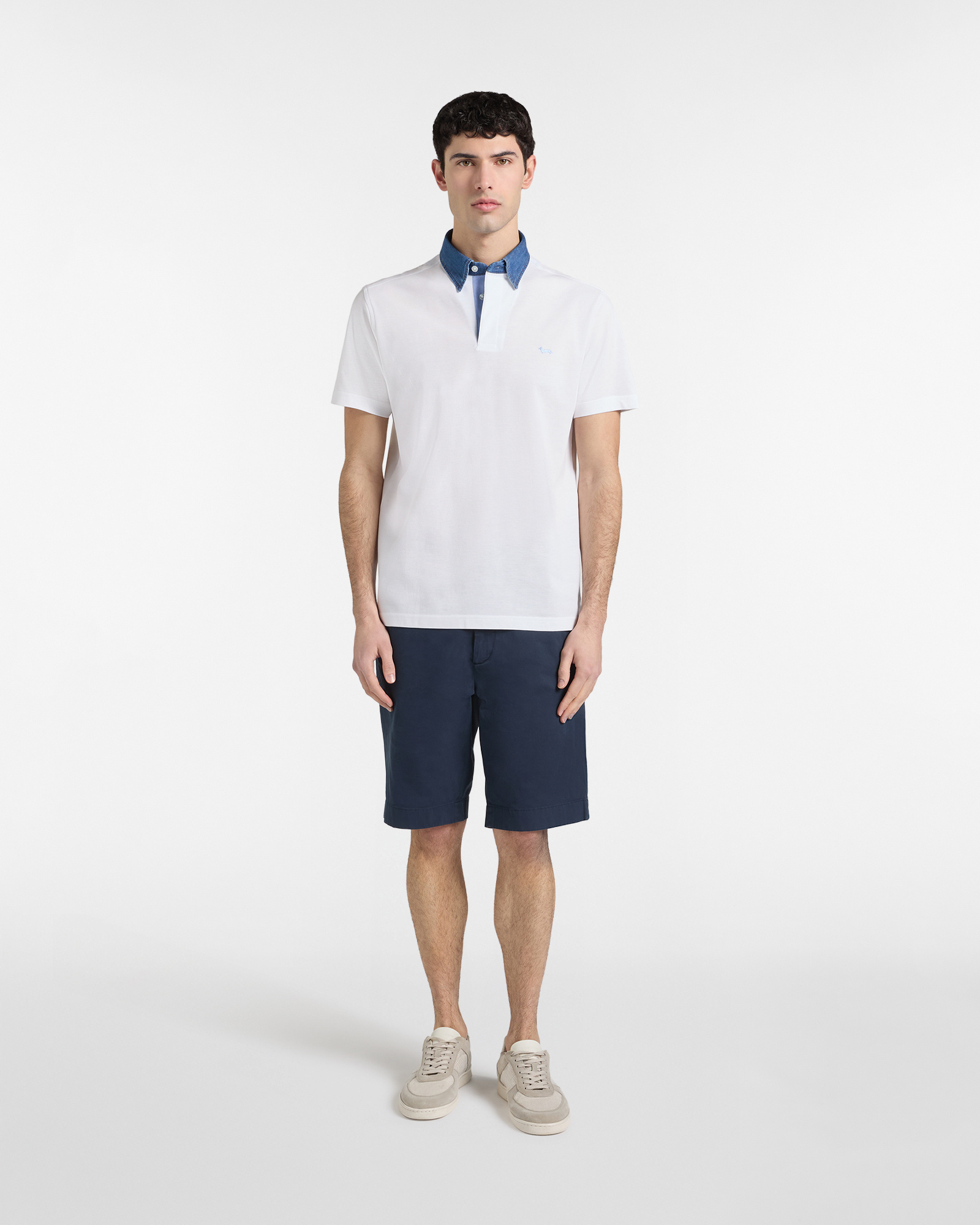 Vietri polo shirt, White, large image number 3