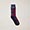 Short Argyle-Patterned Socks, Blue, swatch