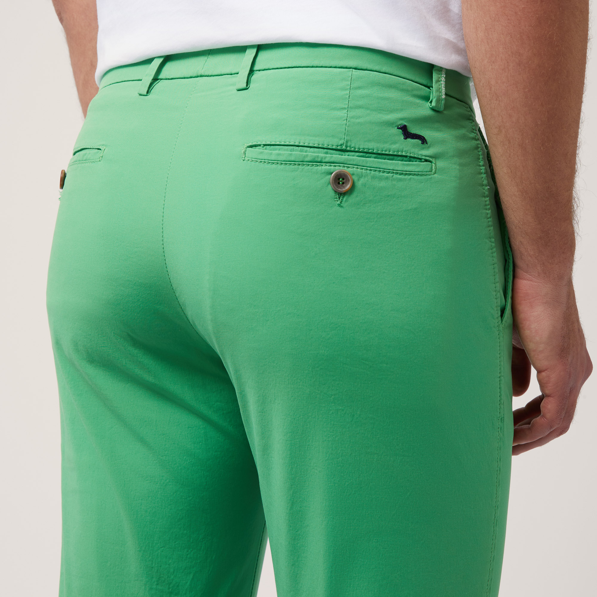 Pantaloni Chino Narrow Fit, Erba, large image number 2