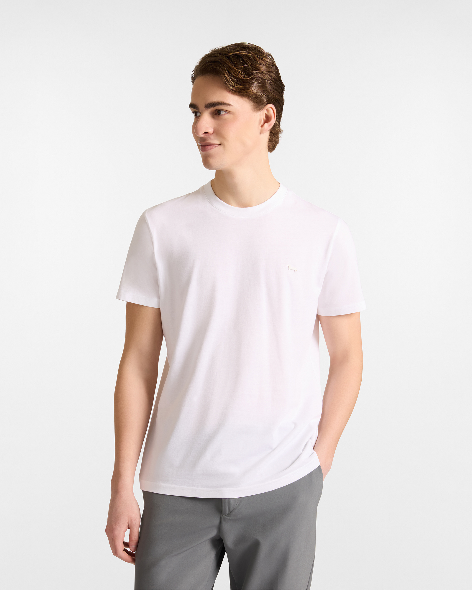 Cotton T-Shirt with 3D Dachshund
