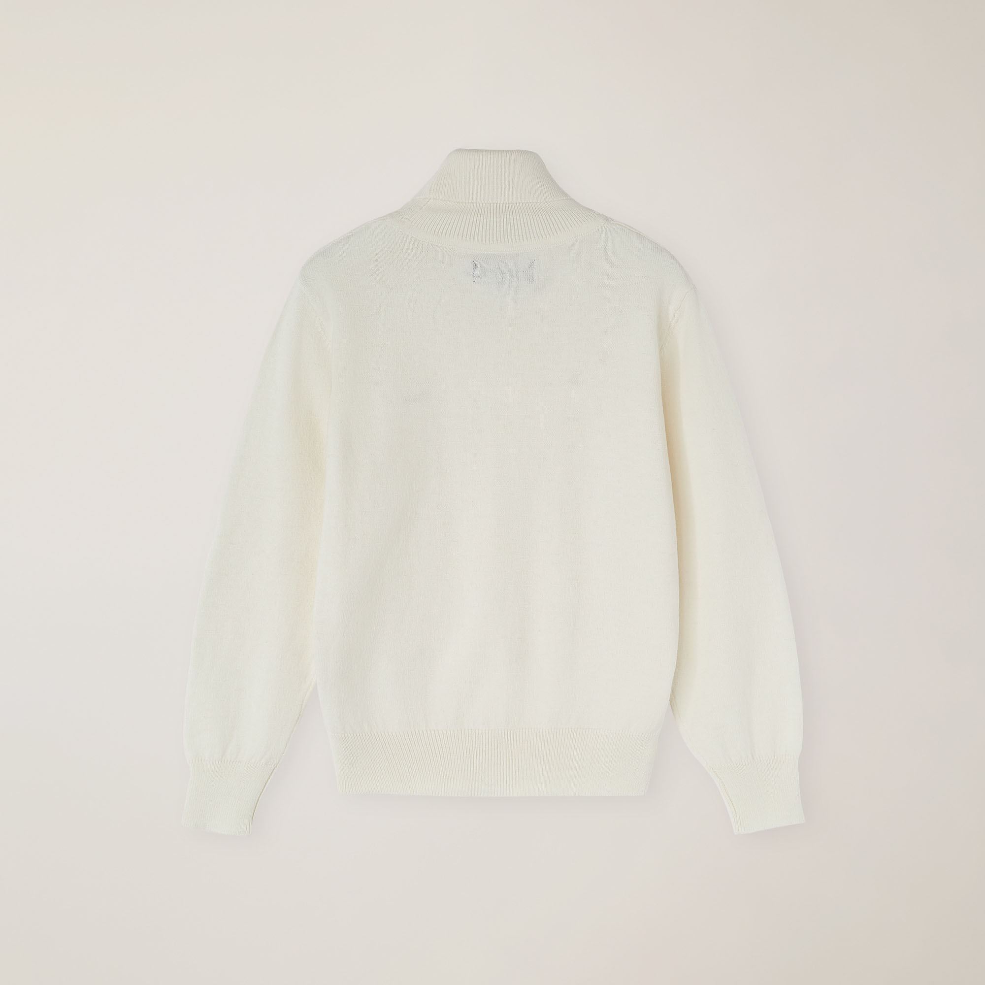 Jersey de cuello alto, Blanco lechoso, large image number 1