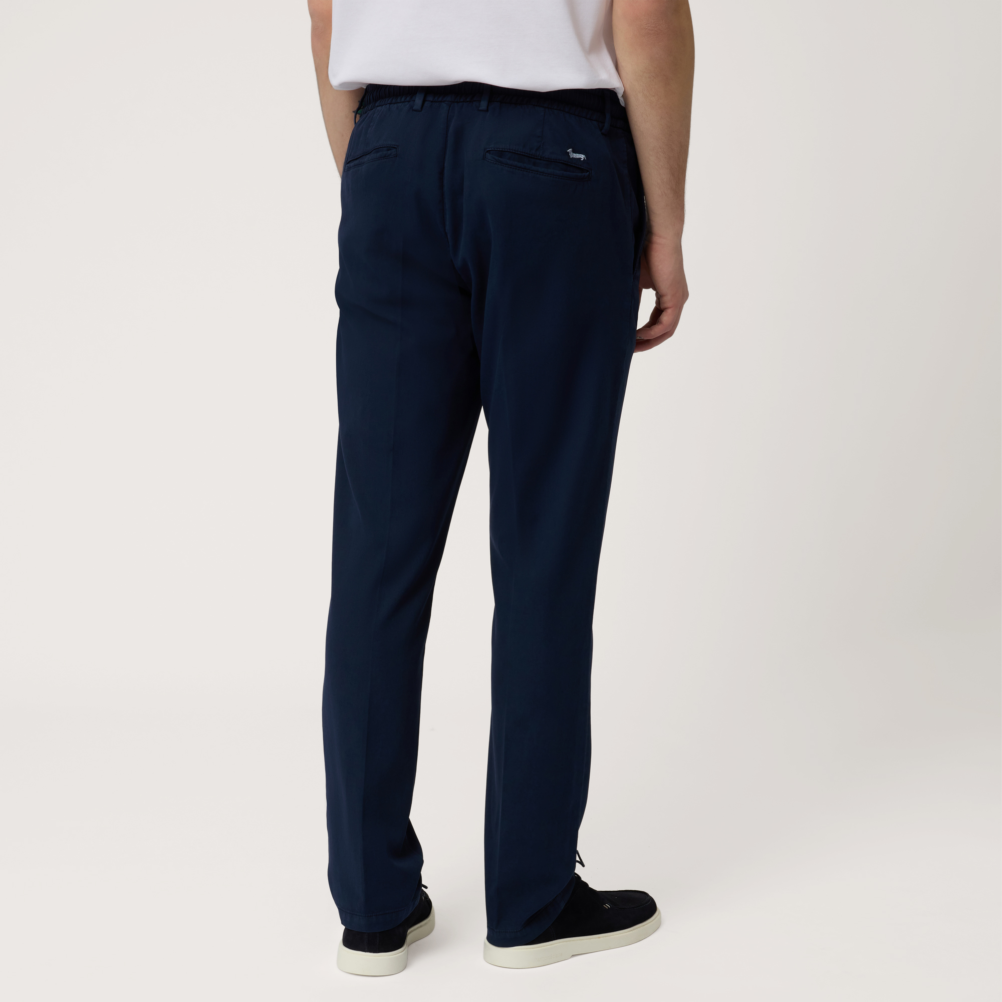 Cotton Jogging Pants, Navy Blue, large image number 1
