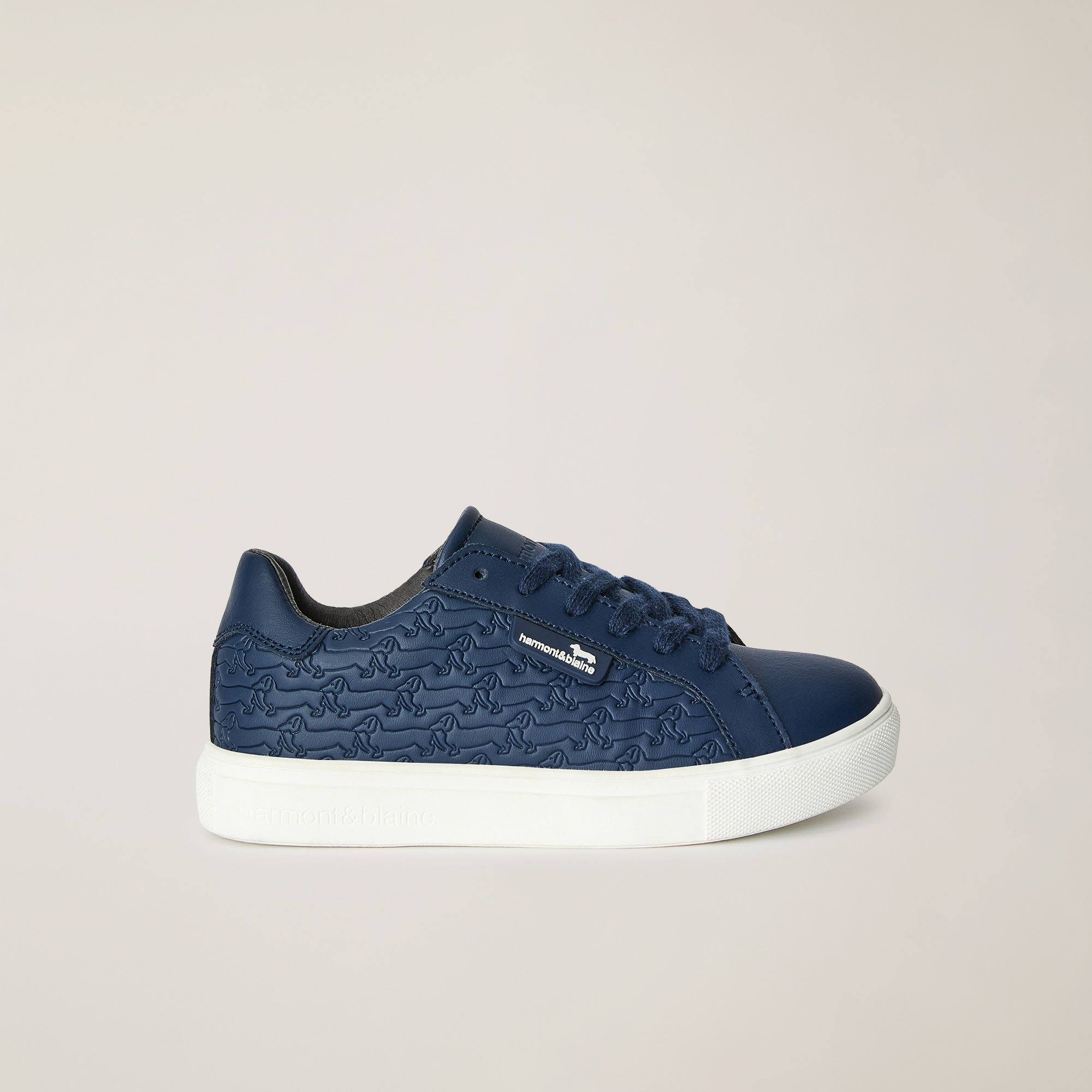 Zapatillas de cuero, Azul claro, large image number 0