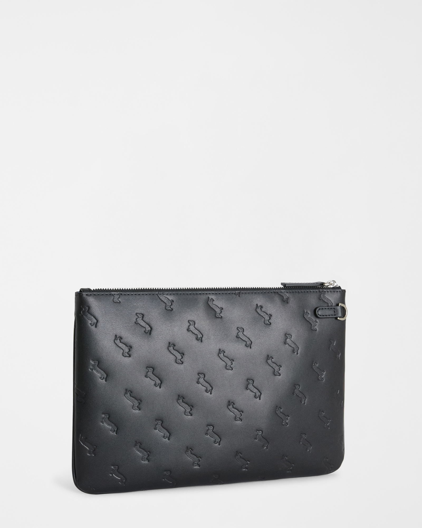 All-over dachshund clutch