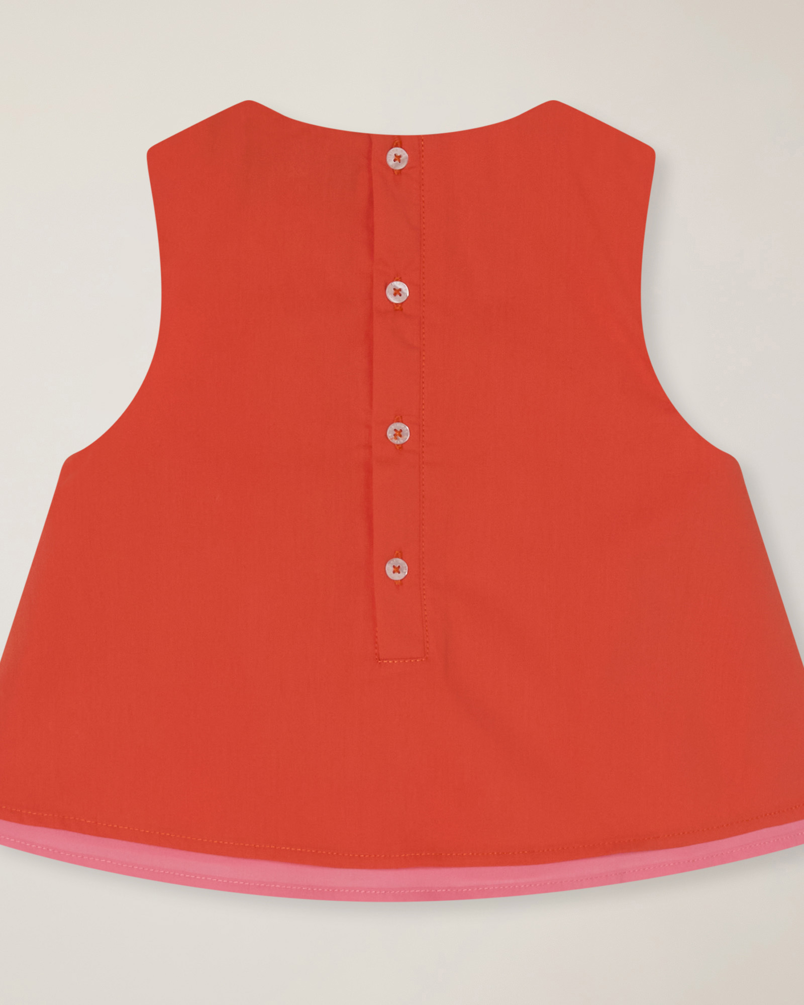 Blusa con applicazione logo
