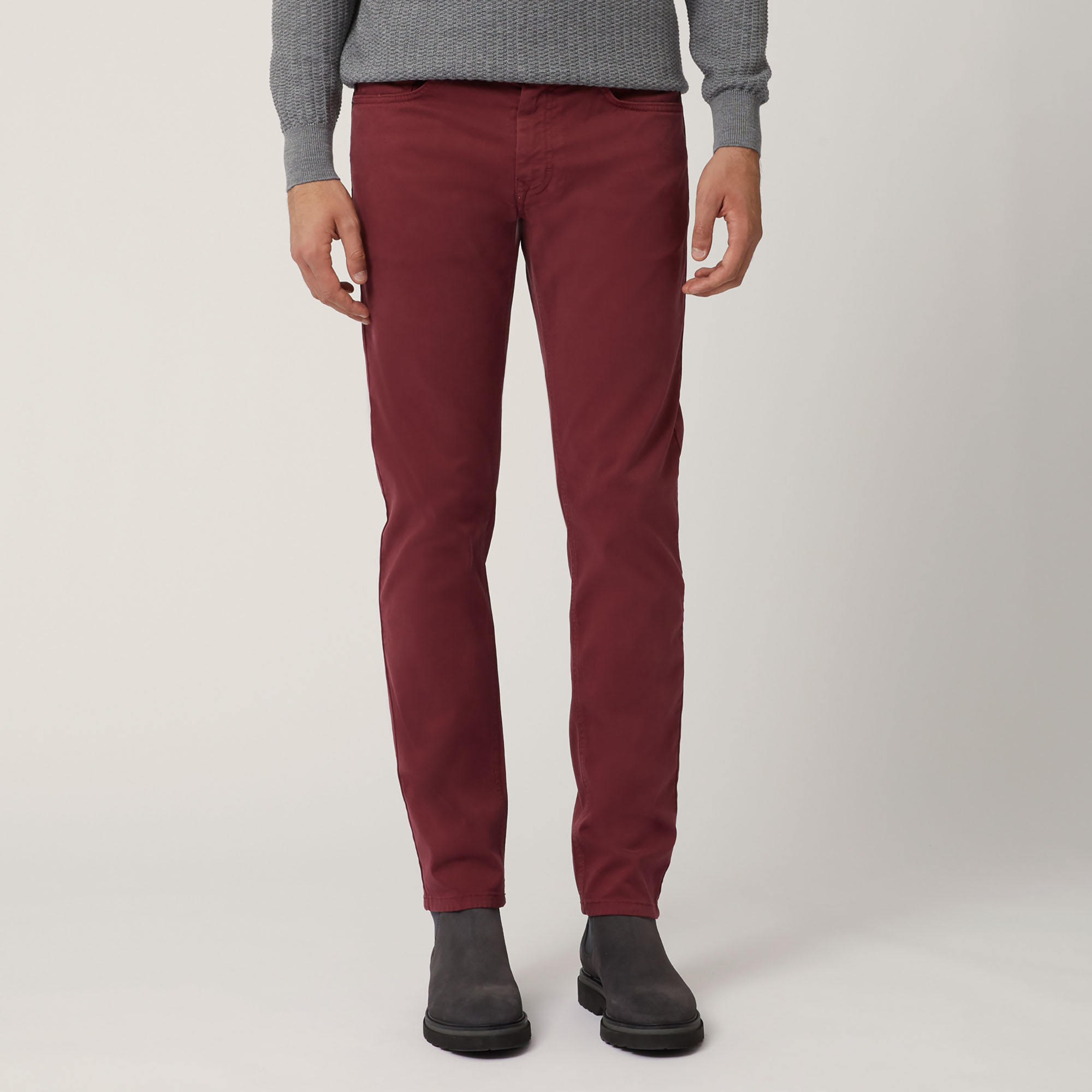 Elevate Dutility Five-Pocket Stretch Cotton Pants