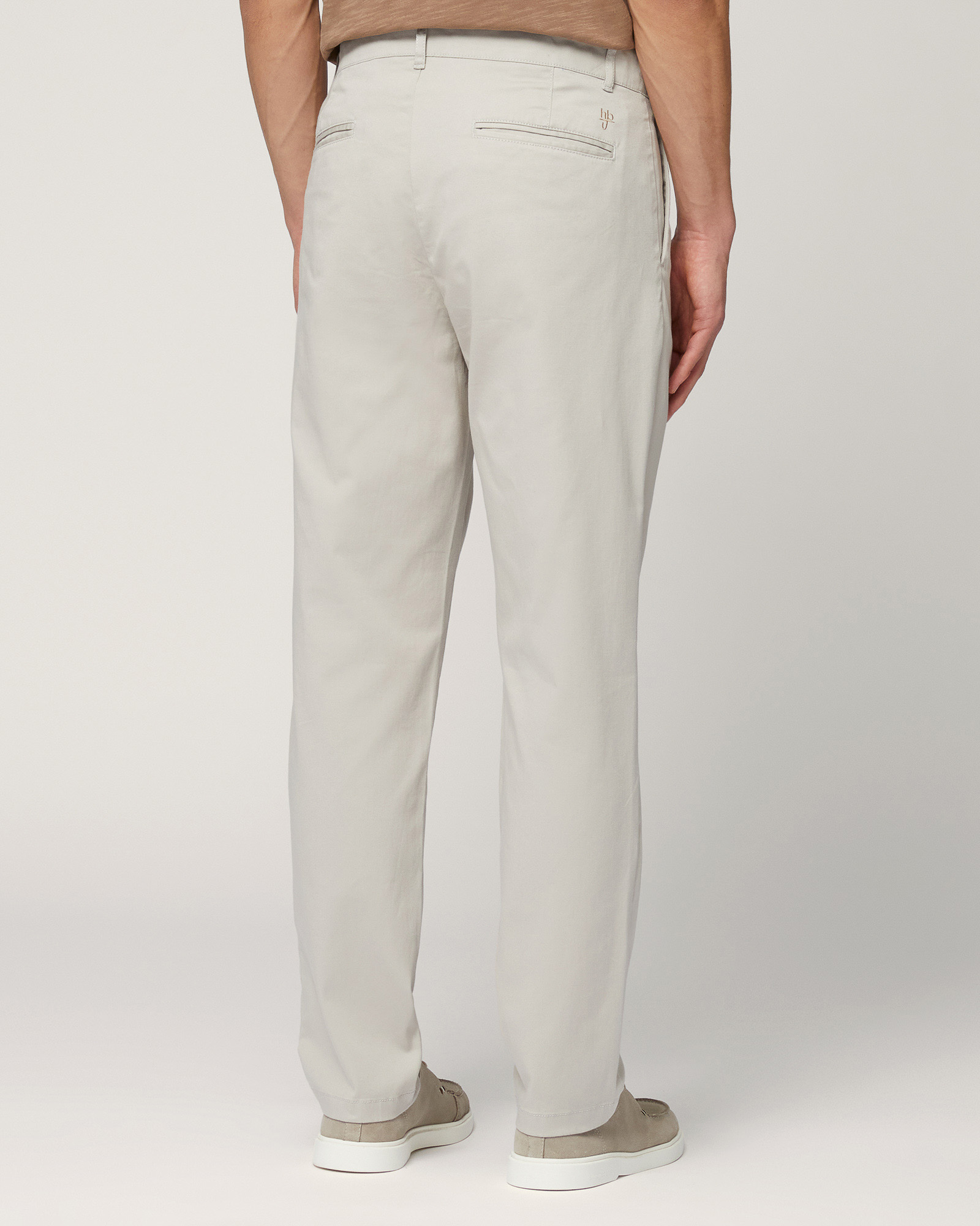 Carrot-Fit Chino Pants, Sand, large image number 1