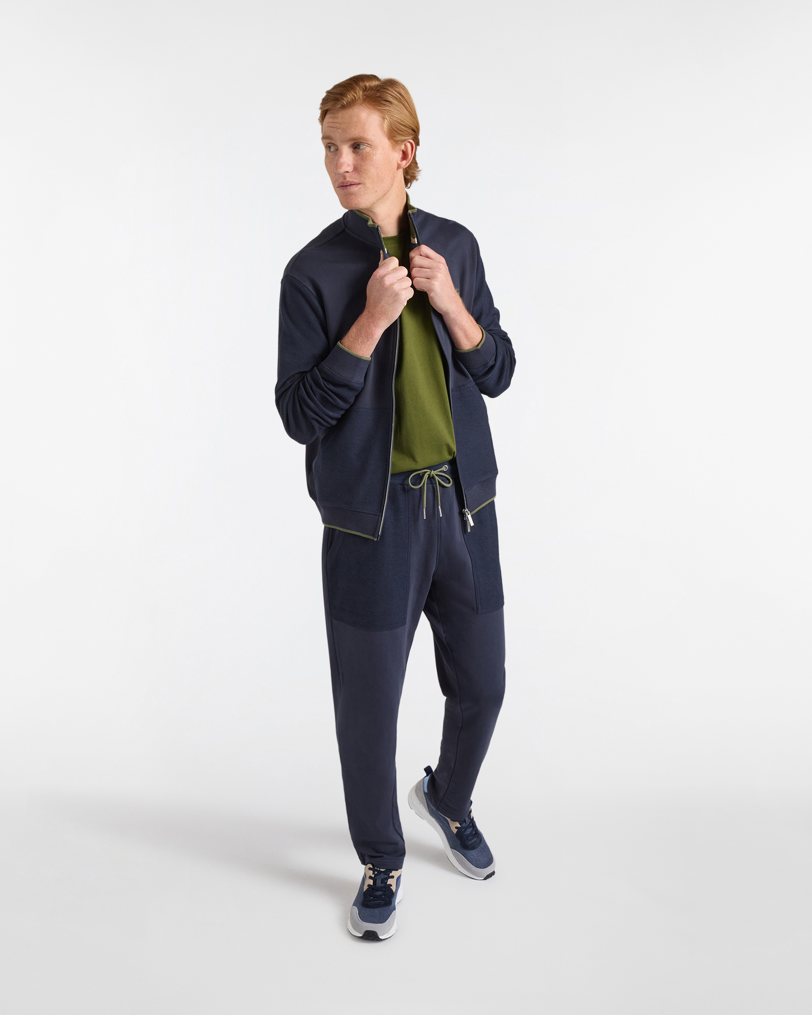 Pantaloni Sportivi Uomo con Tasche, Blu scuro, large image number 3