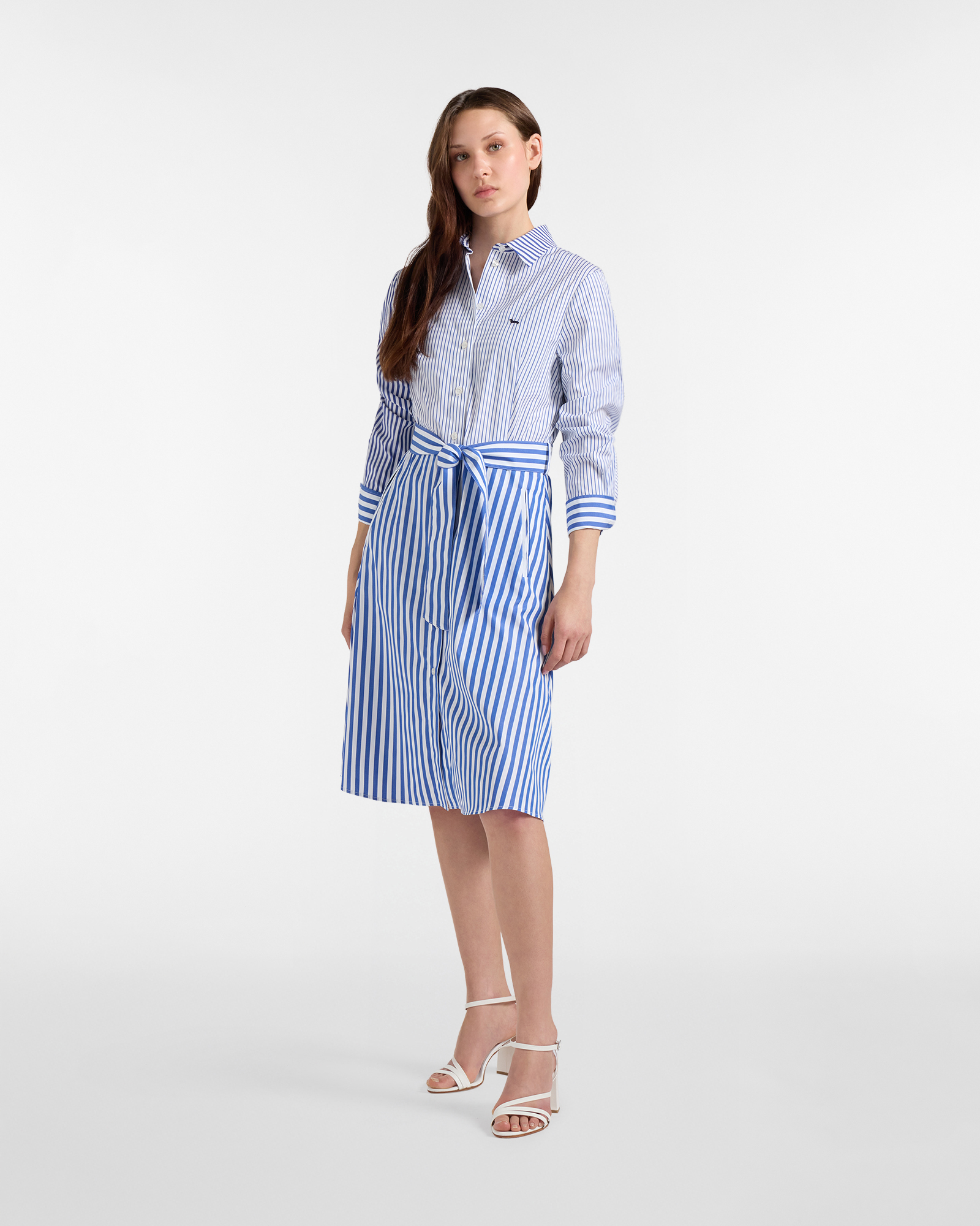 Women&rsquo;s striped Sorbet capsule dress, Blue, large image number 3