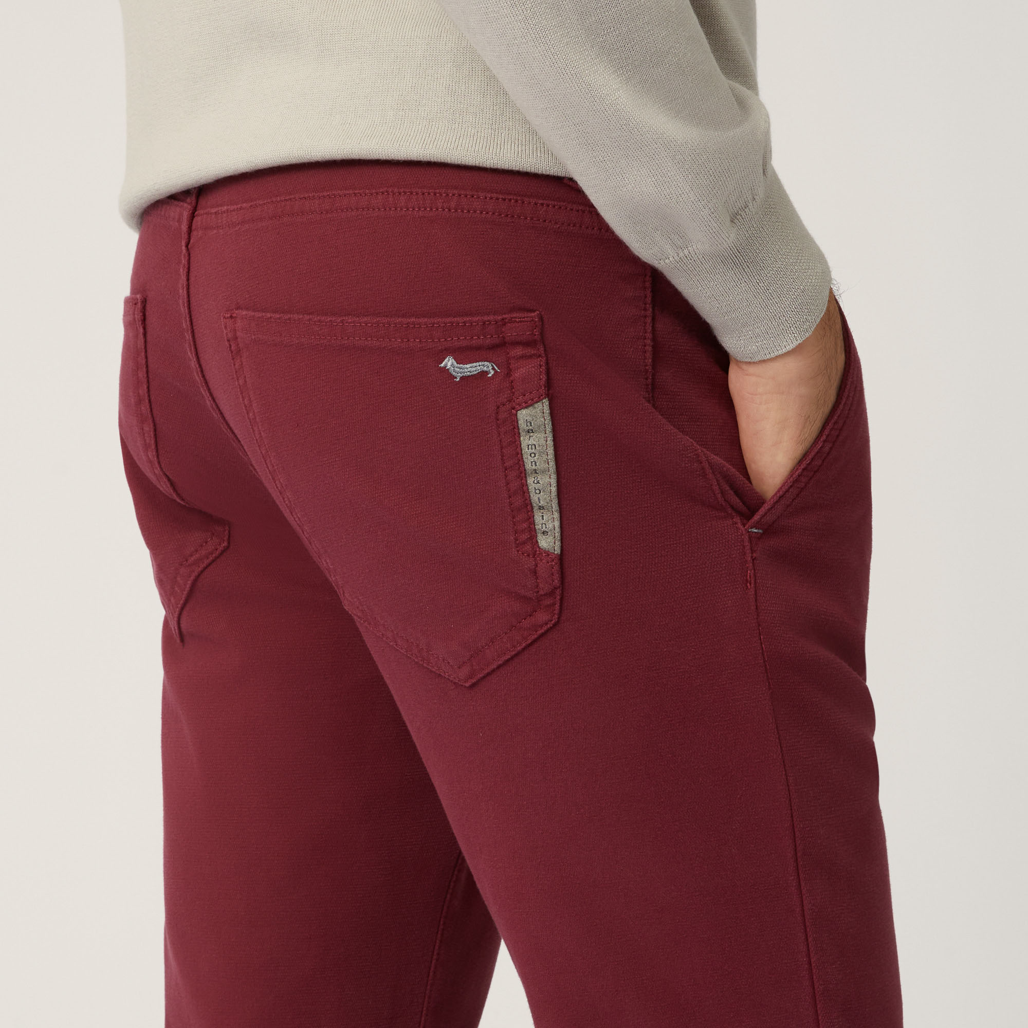 Colorfive Art Academy Five-Pocket Pants, Purple, large image number 2