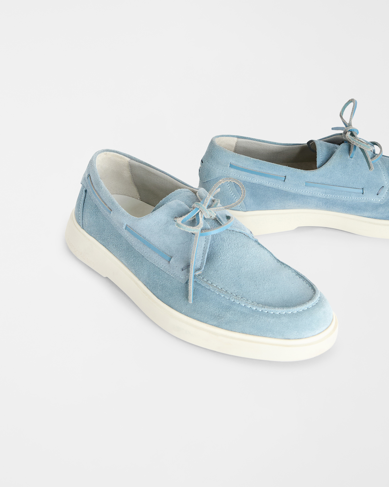 Mocassino Da Barca, Blu, large image number 3