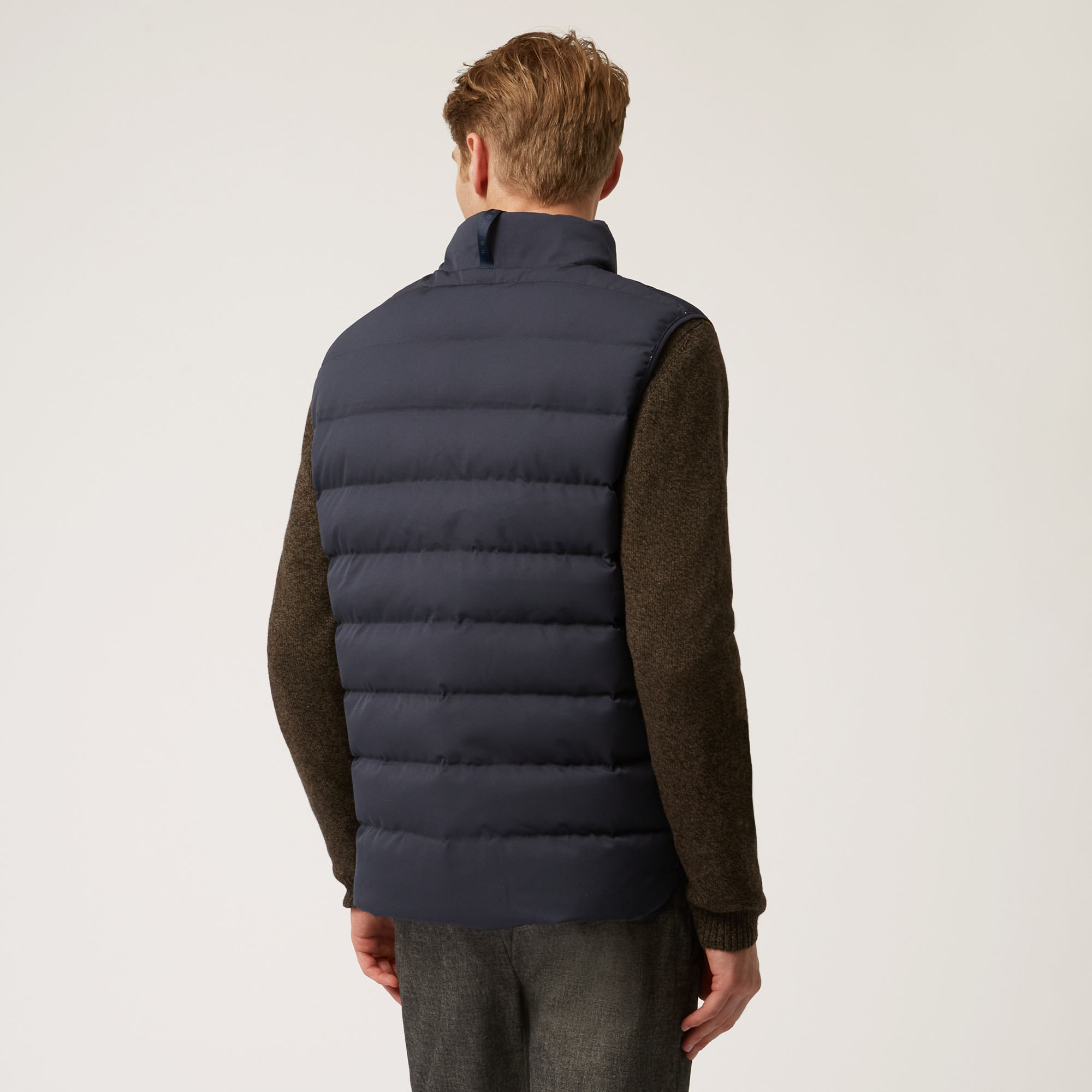 Gilet Imbottito Reversibile Art Academy, Marrone, large image number 1