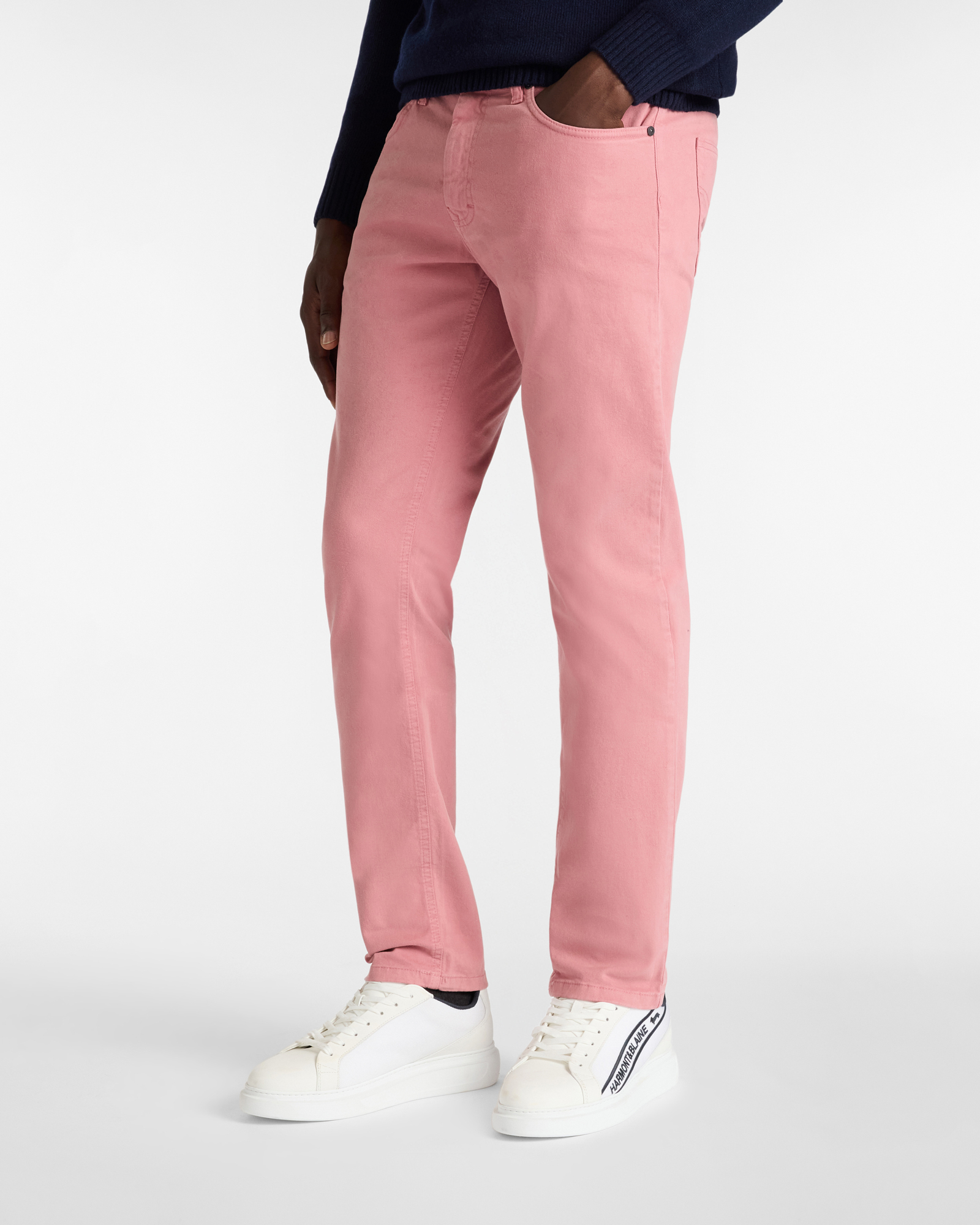 Pantaloni In Gabardine Narrow Fit