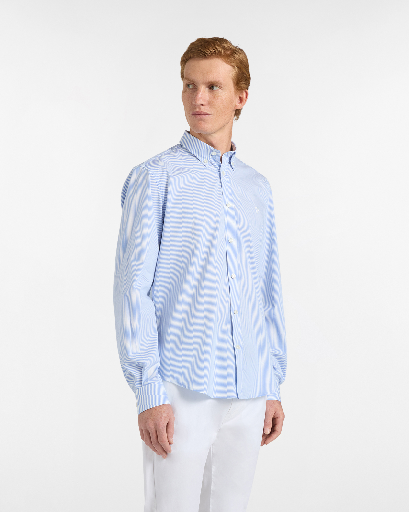 Camicia Uomo a Righe Narrow Fit