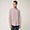 Camicia A Righe In Cotone, Arancione, swatch