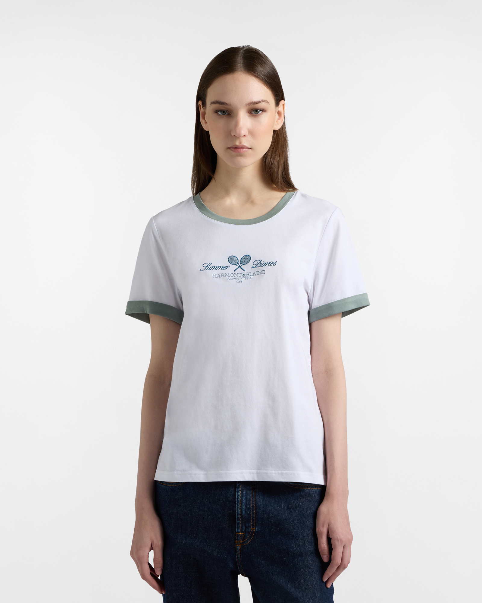 T-shirt with embroidery