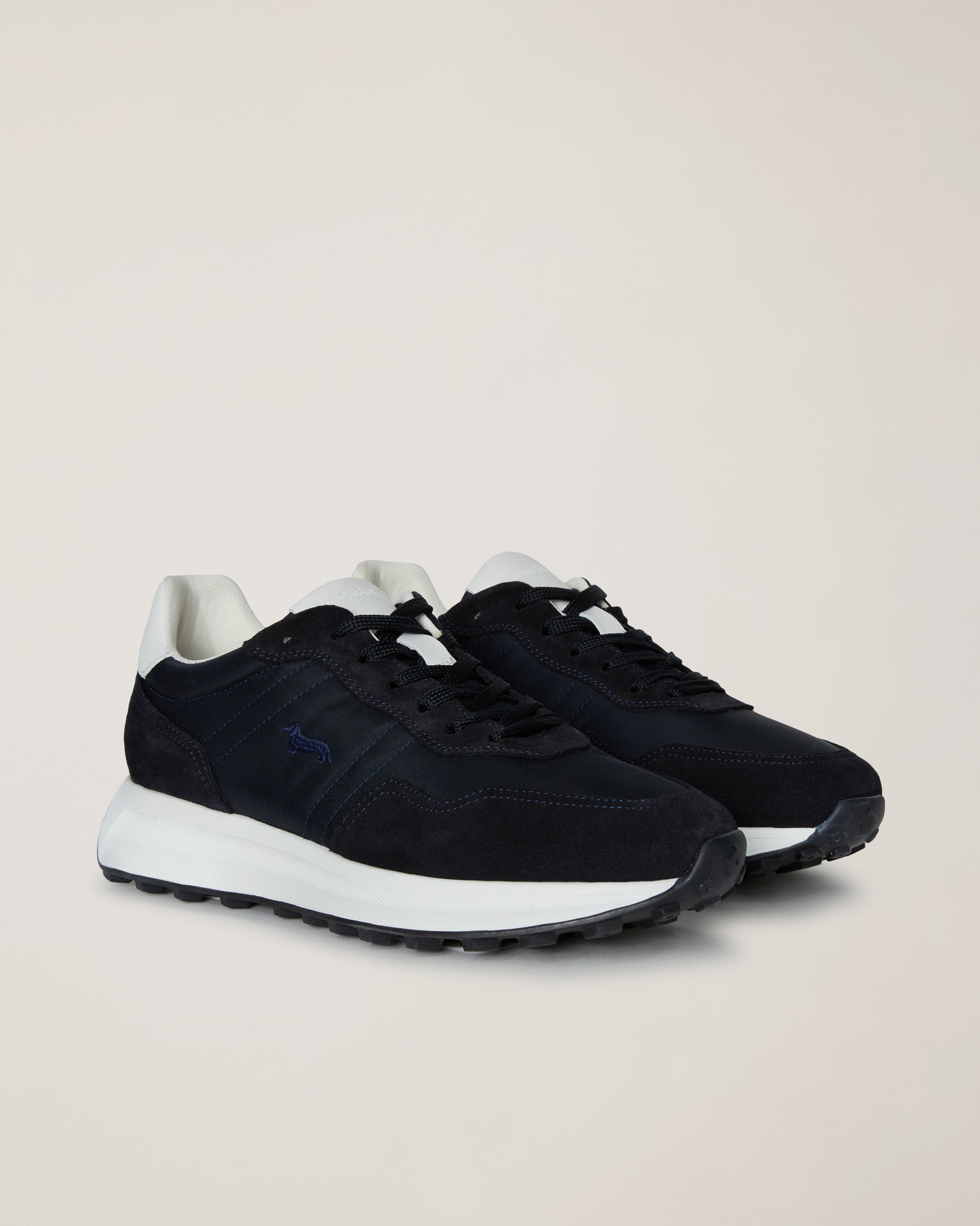 Sneaker with two-tone sole, Blue, large image number 1