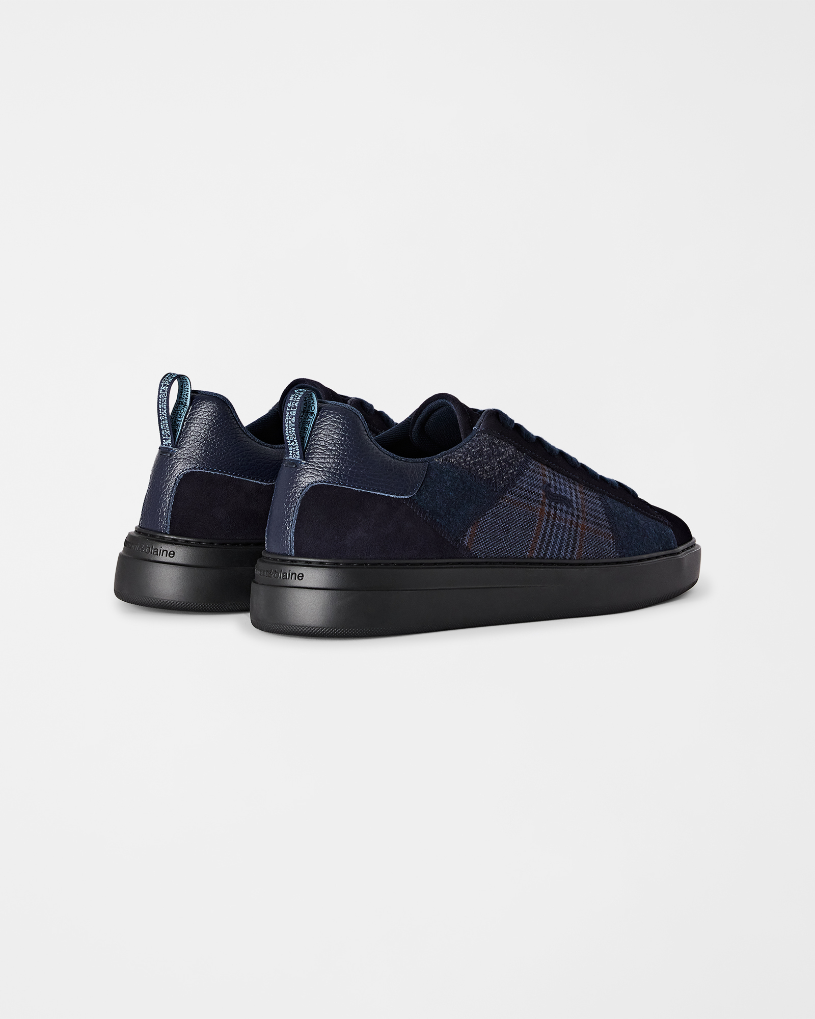 MEN&rsquo;S SUEDE SHOE - TEX FELT, BLUE - BLUE, large image number 2
