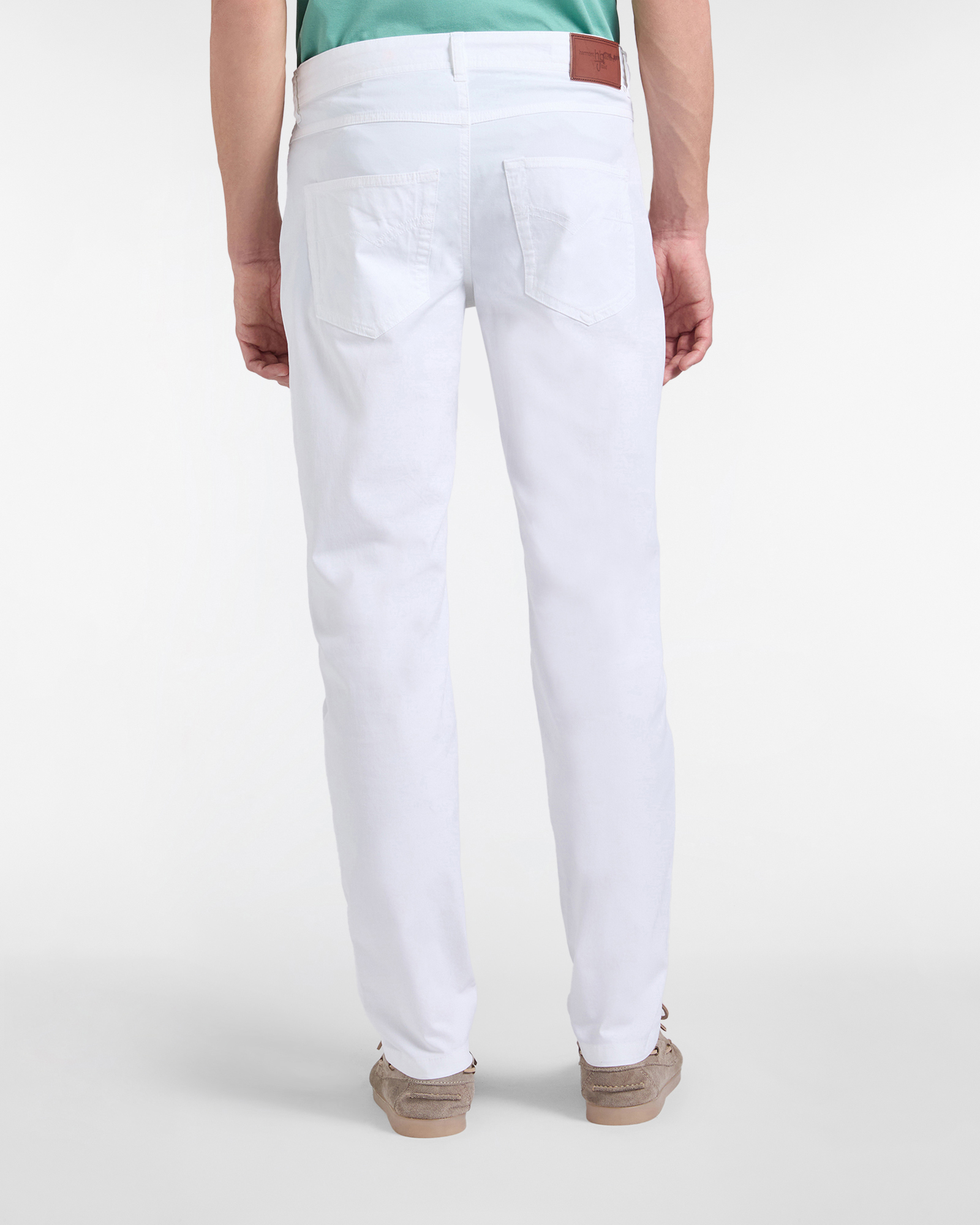 Pantalone Uomo Cinque Tasche in Light Twill Narrow Fit