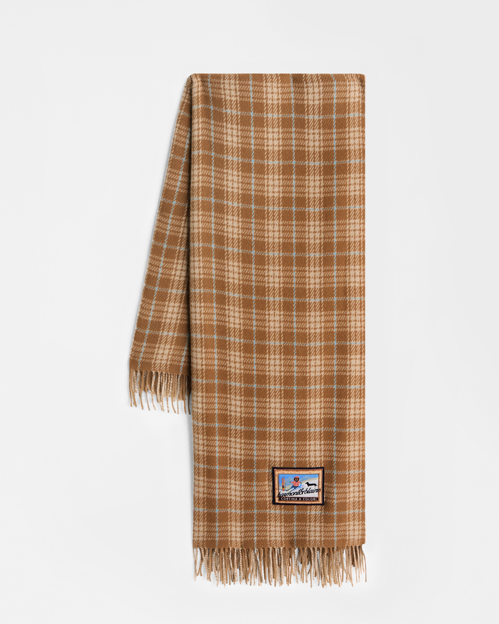 Cashmere-Blend Plaid 'Cortina a Colori'