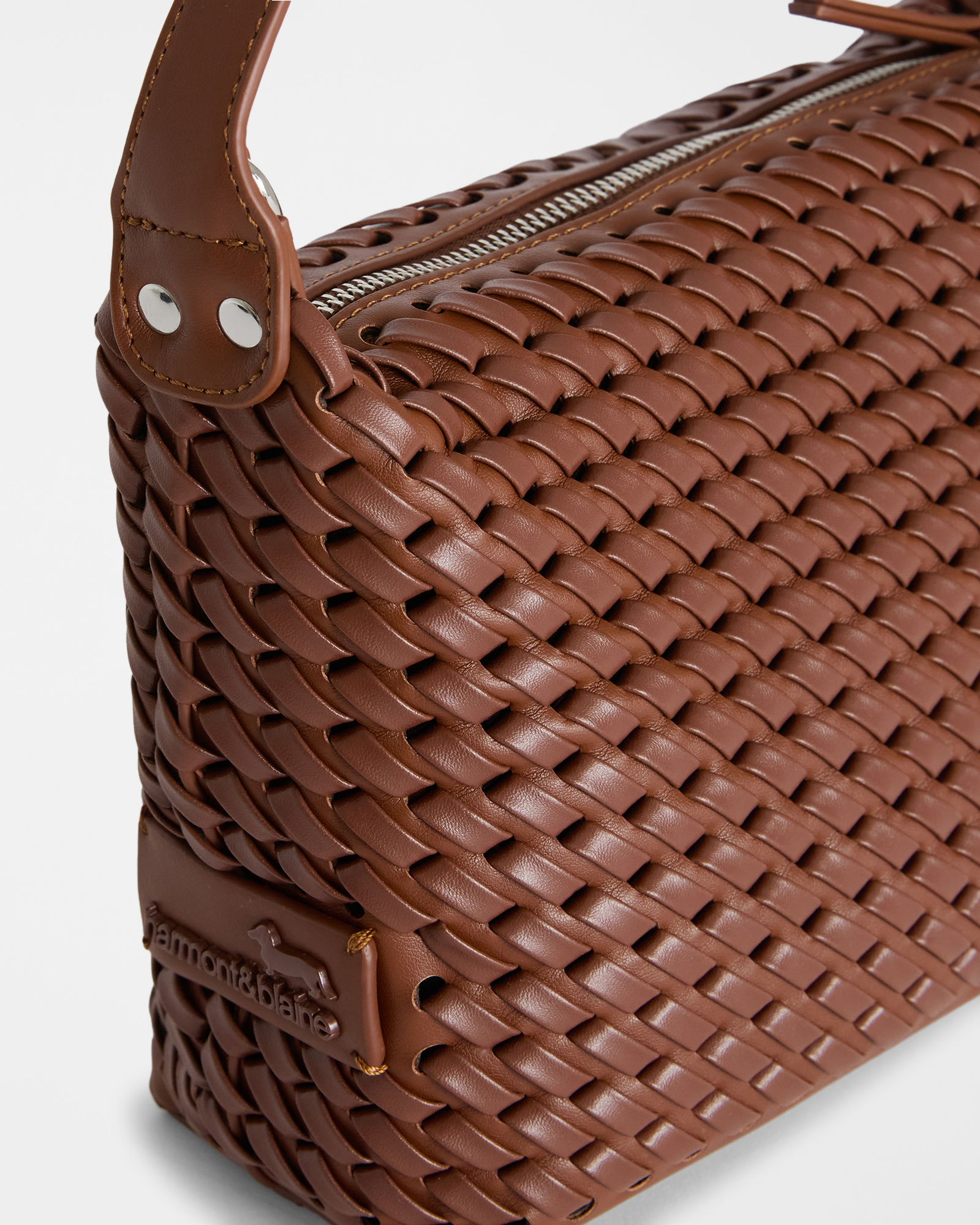 Borsa Hobo Piccola, Marrone, large image number 2