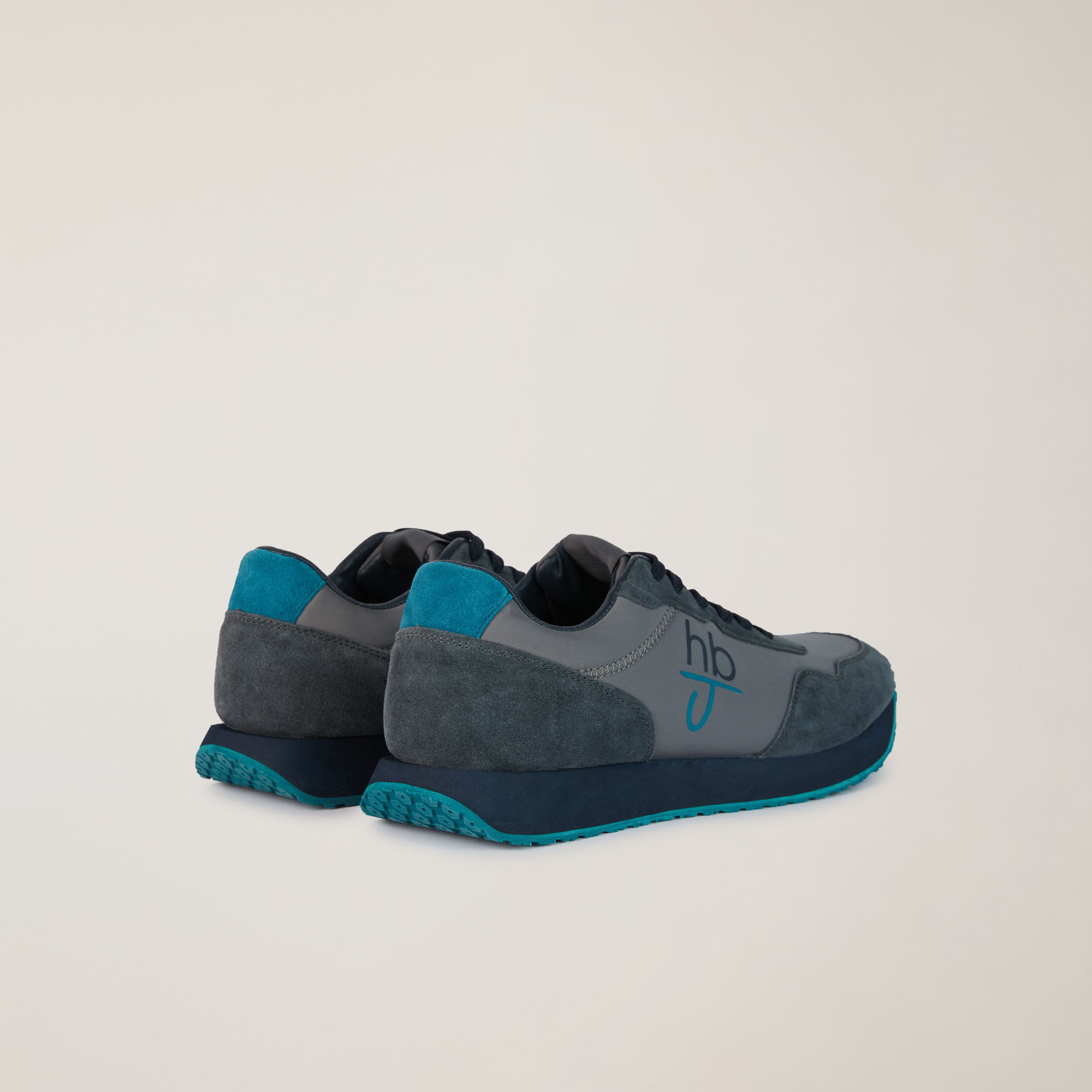 Sneakers Con Dettagli A Contrasto, Light Blue, large image number 2