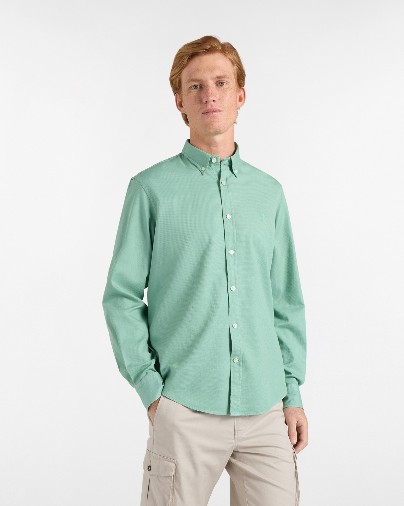 Camicia Uomo in Cotone Oxford