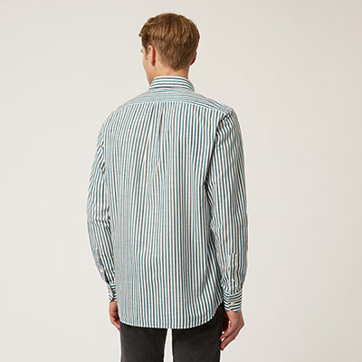 Elevate Dutility Striped Cotton Shirt