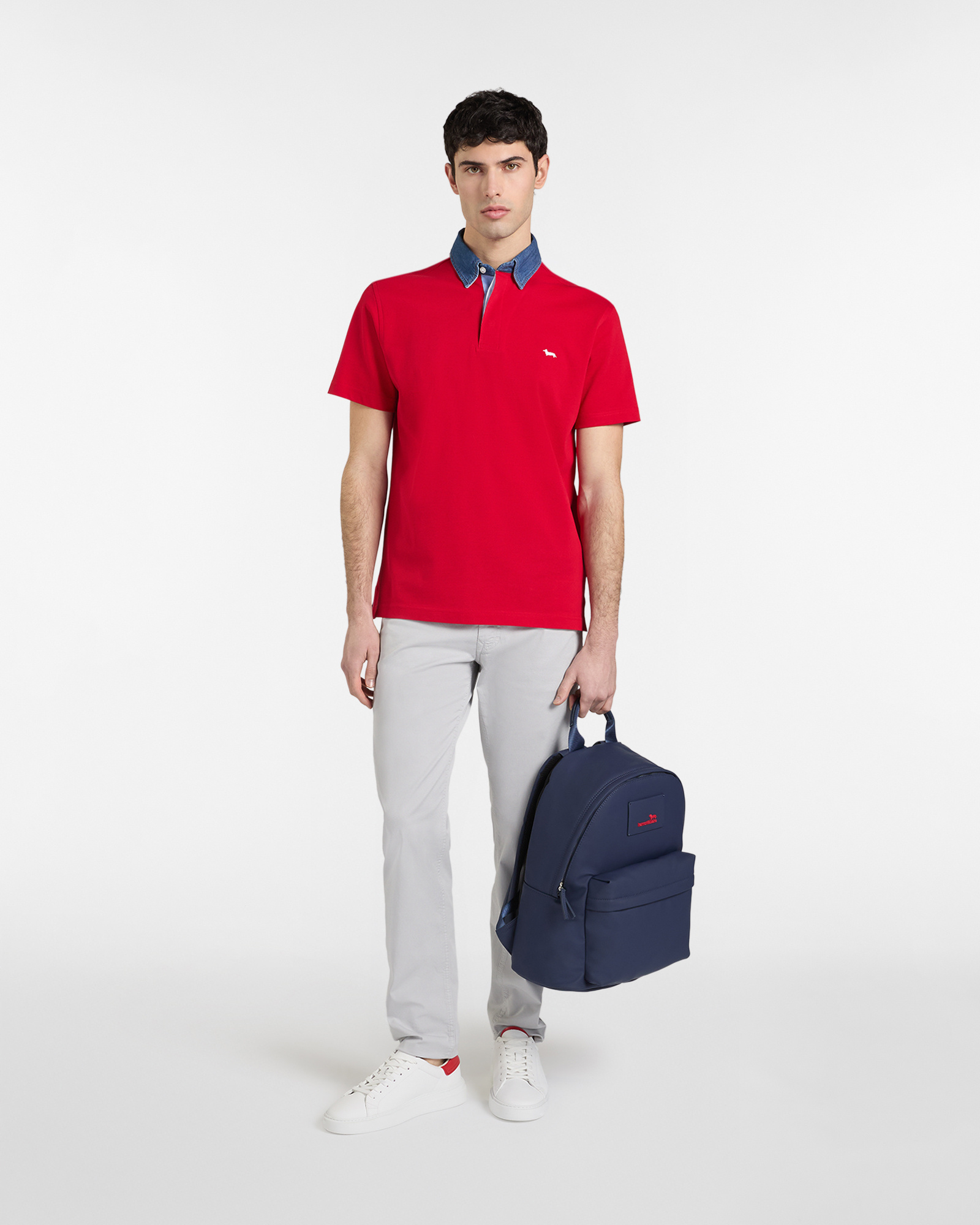 Vietri polo shirt, Red, large image number 3