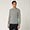 Wool And Viscose Crew-Neck Pullover, Gray, swatch