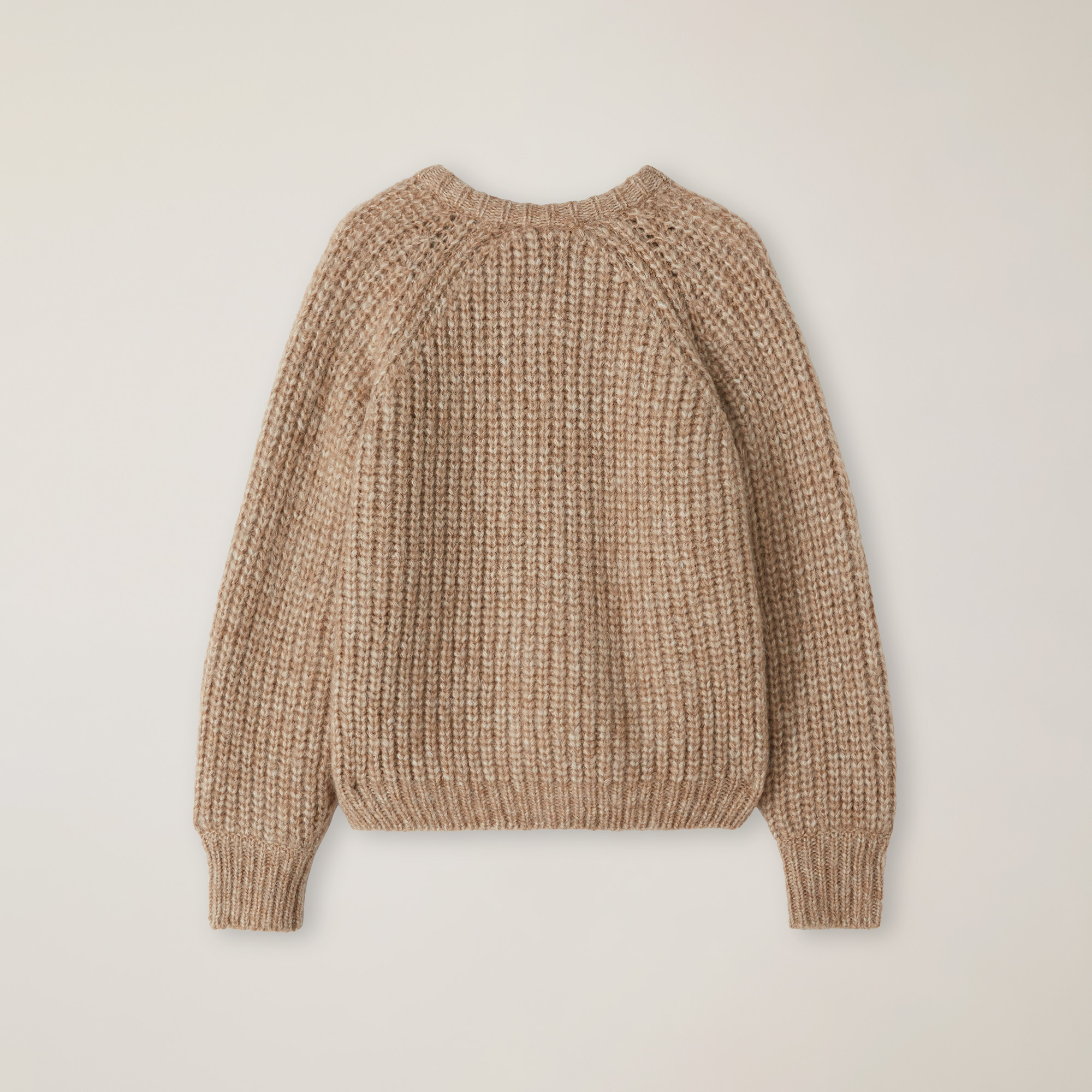 Cardigan En Mohair Avec Logo Brodé