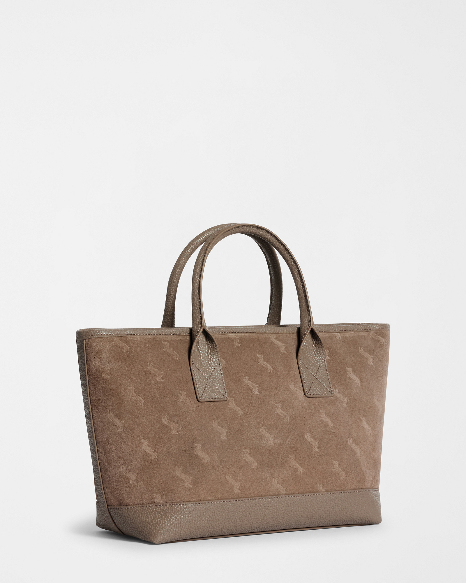 Leather Bag with Dachshunds