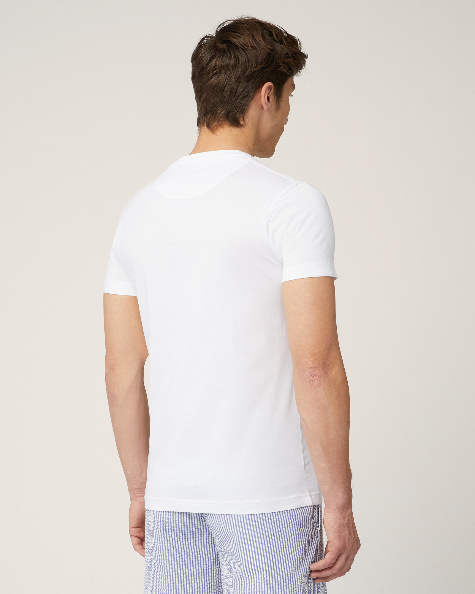 T-Shirt Con Maxi Ricamo